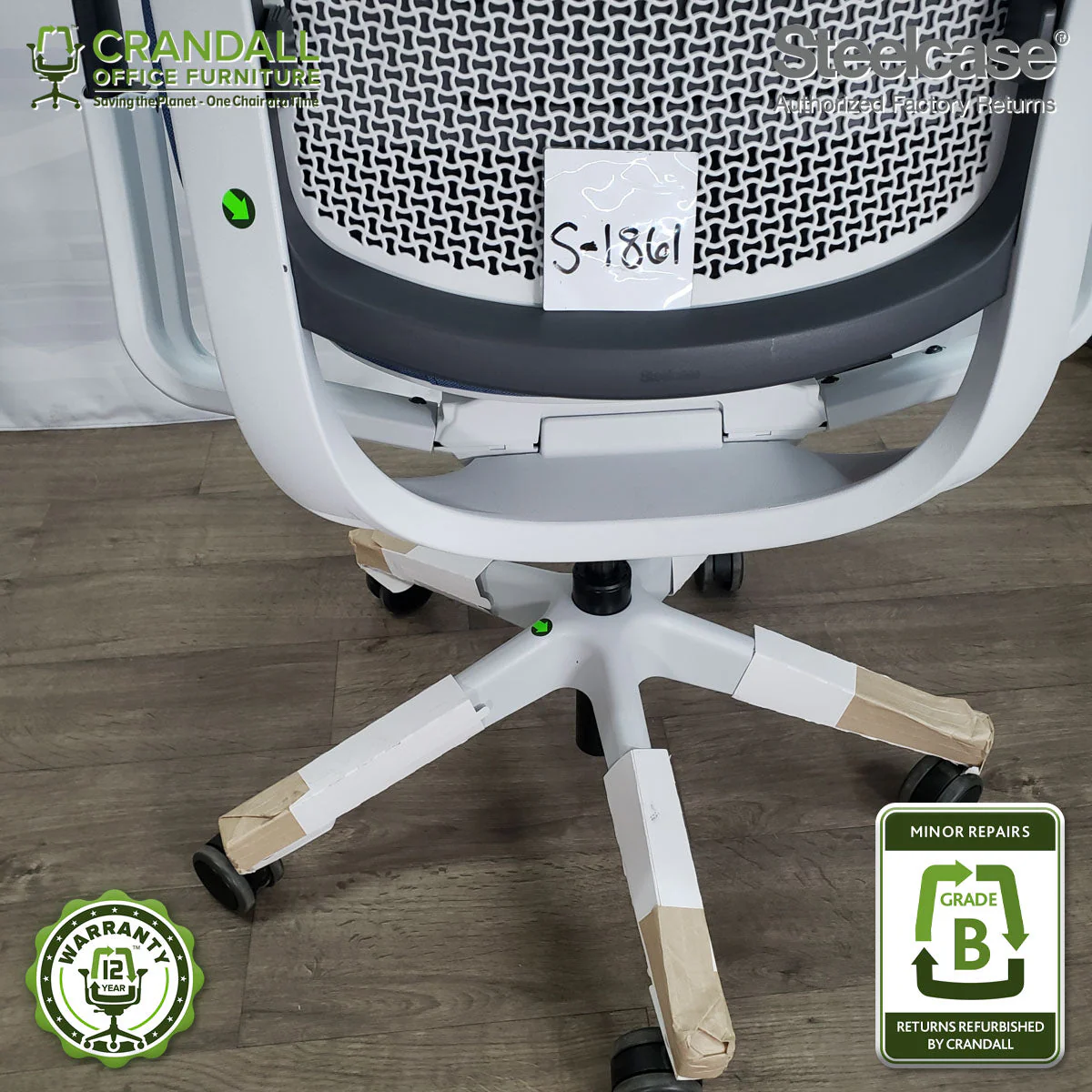 S-1861 - Steelcase Series 2 - Grade B - Image 4