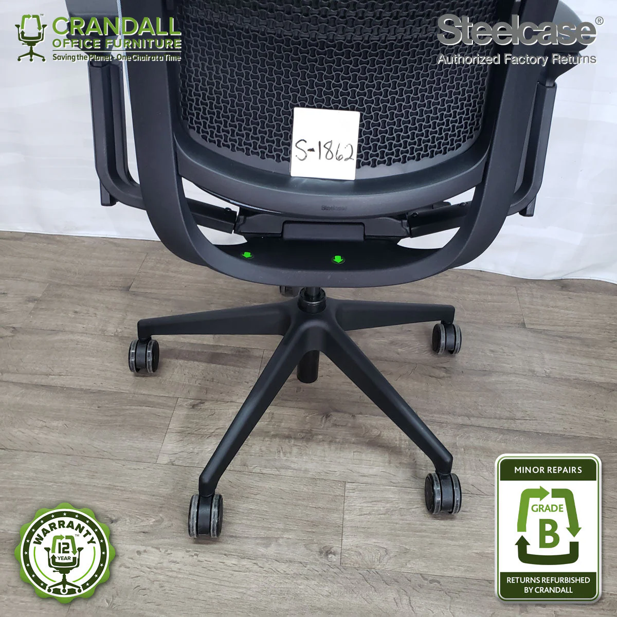 S-1862 - Steelcase Series 2 - Grade B - Image 3