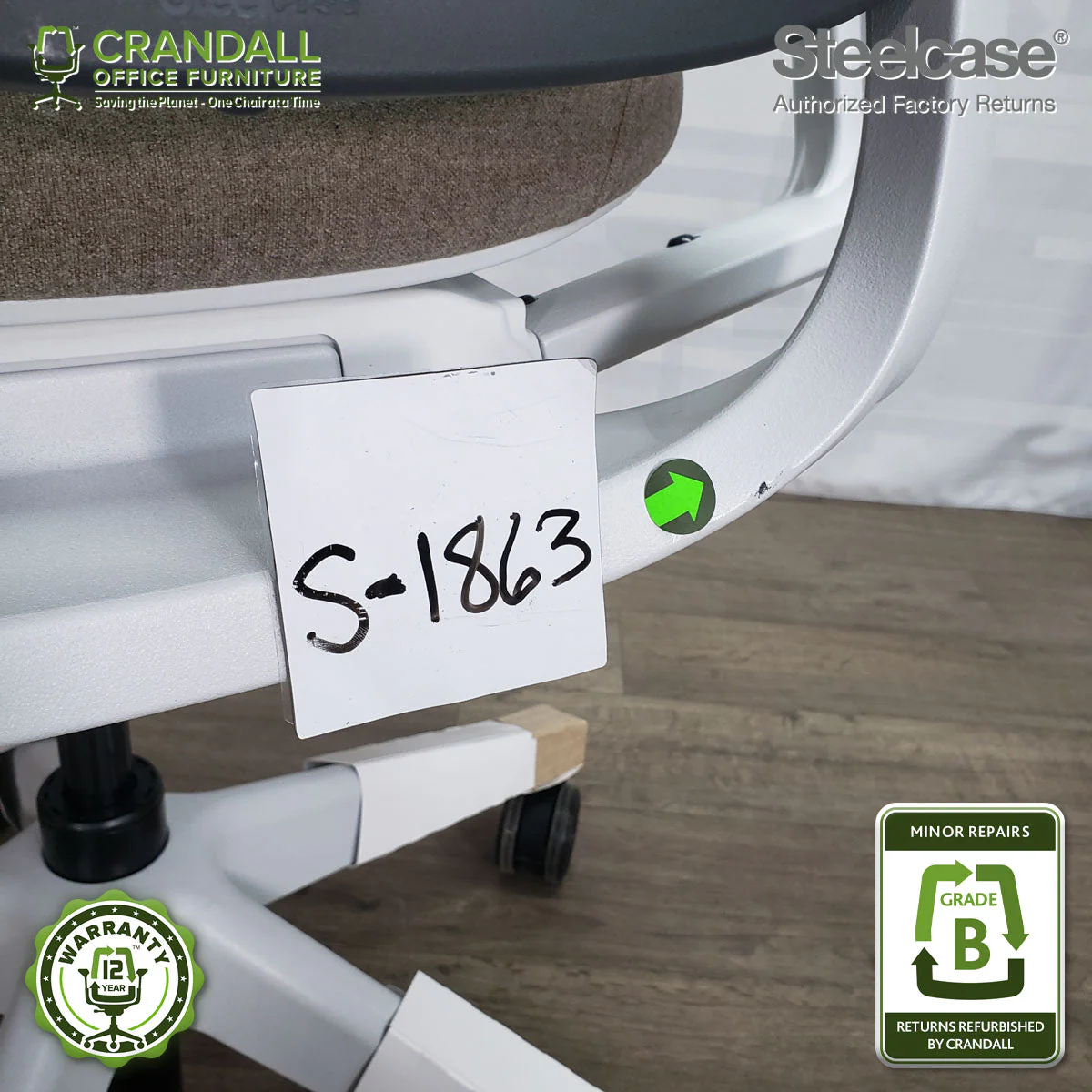 S-1863 - Steelcase Series 2 - Grade B - Image 3