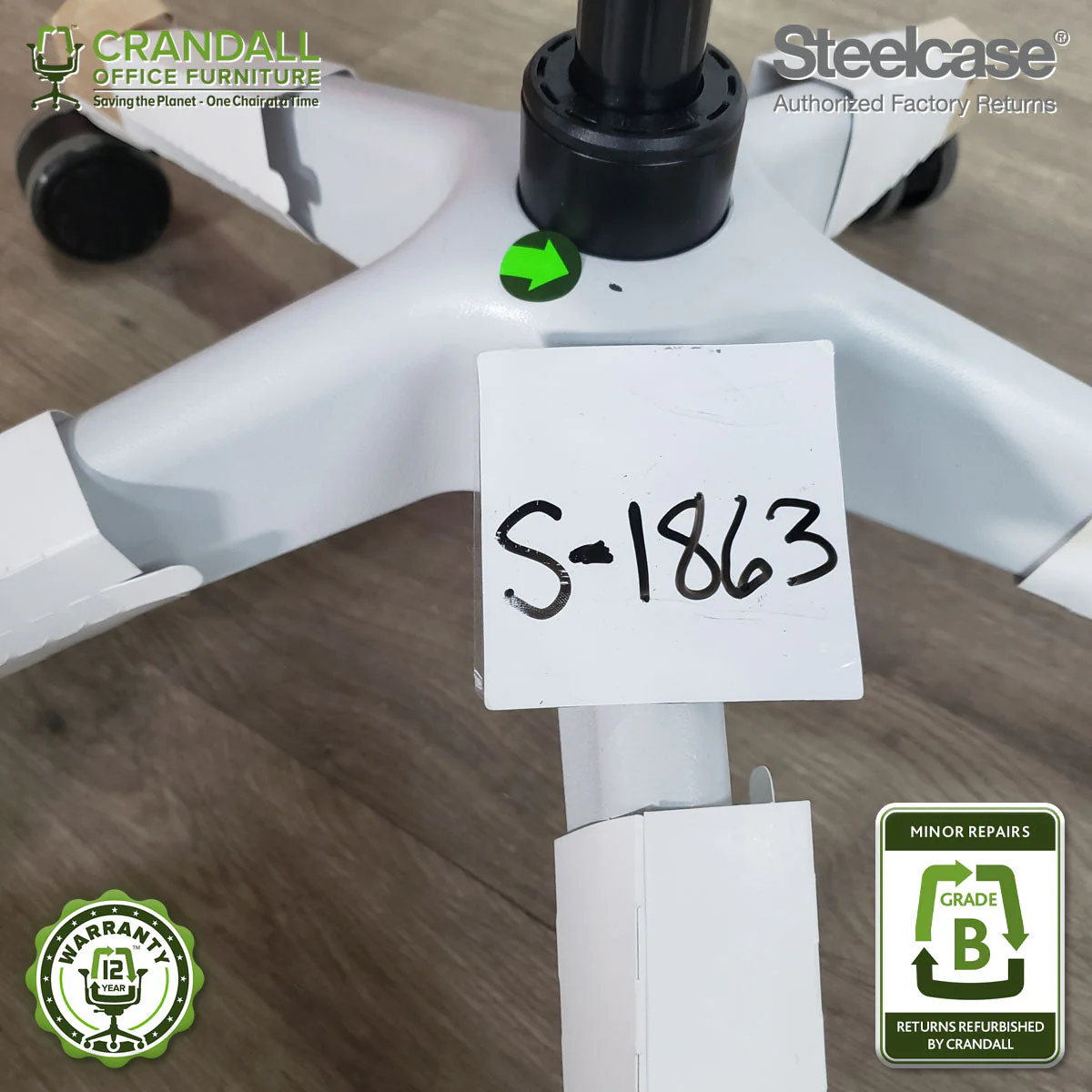 S-1863 - Steelcase Series 2 - Grade B - Image 4