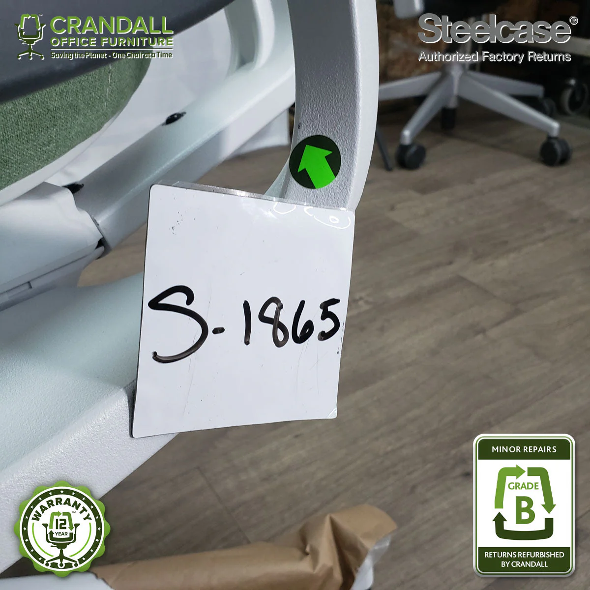S-1865 - Steelcase Series 2 - Grade B - Image 4