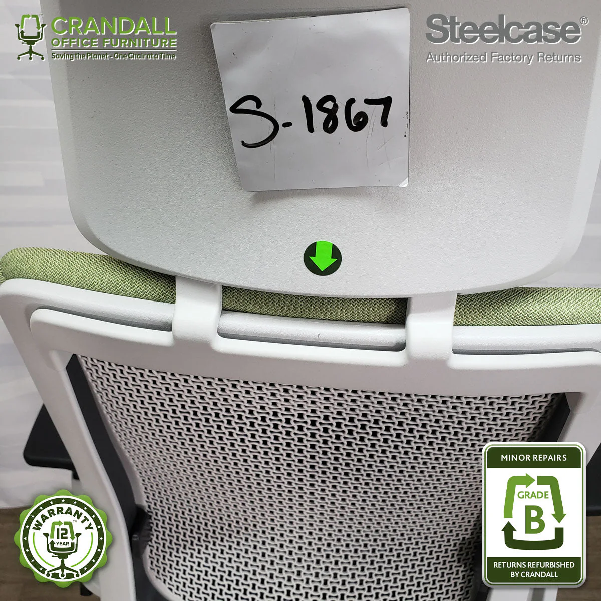 S-1867 - Steelcase Series 2 - Grade B - Image 3