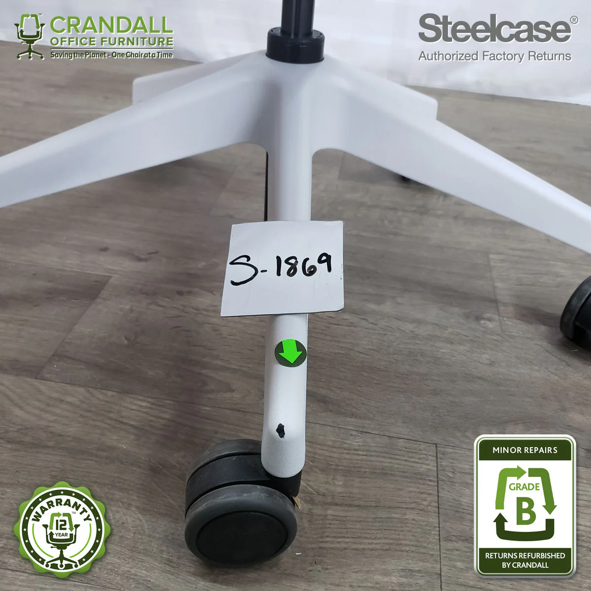 S-1869 - Steelcase Series 2 - Grade B - Image 3