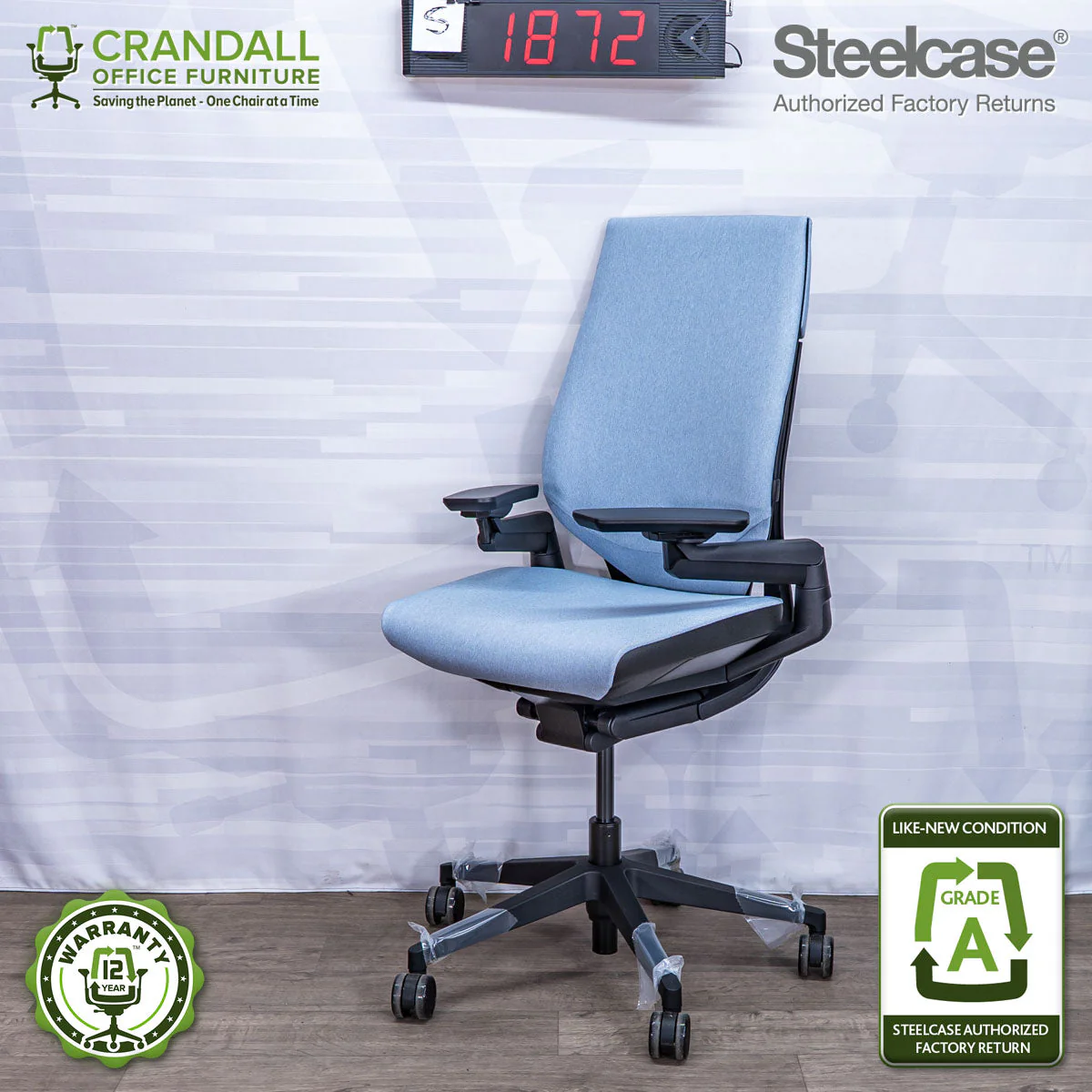 S-1872 - Steelcase Gesture - Grade A