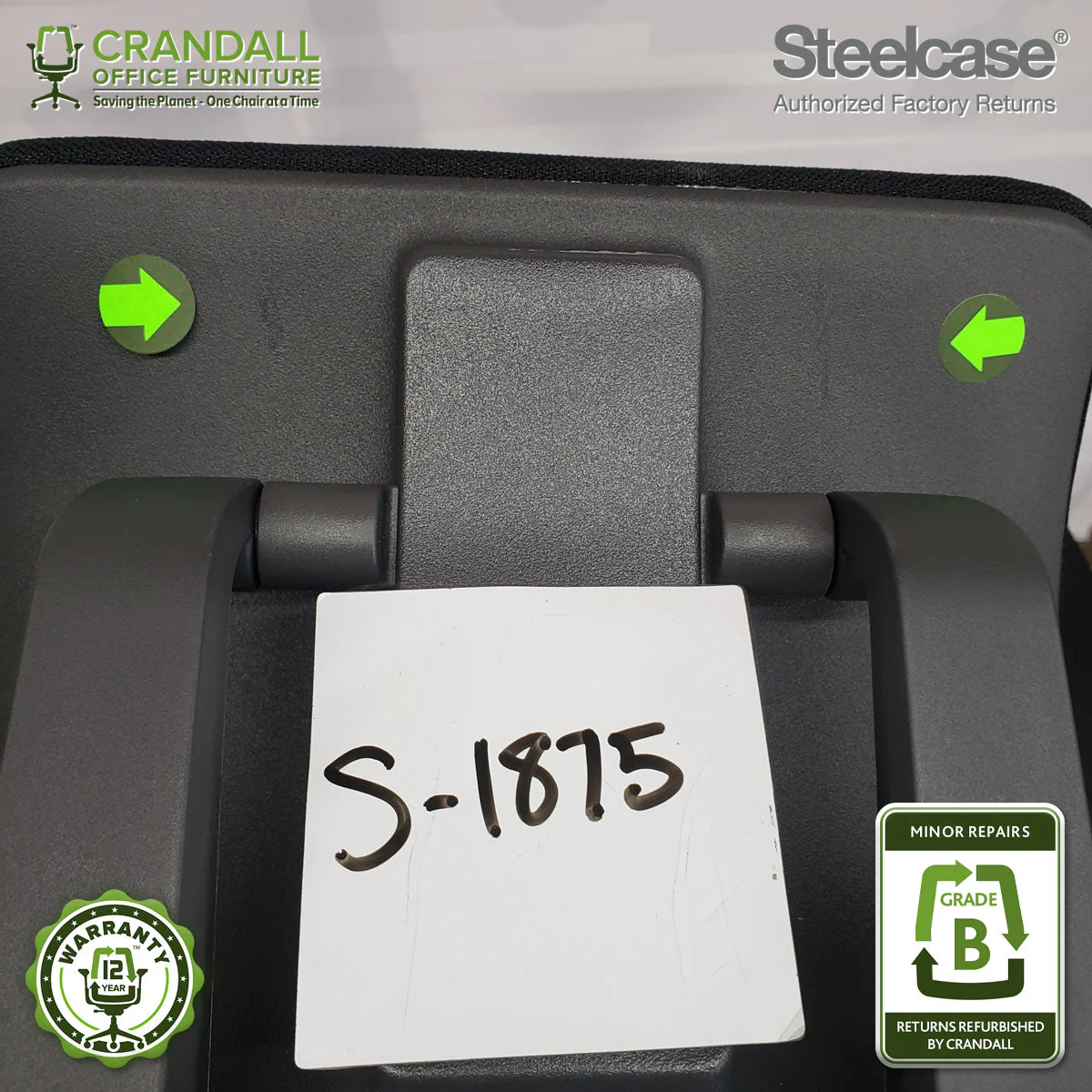 S-1875 - Steelcase Gesture - Grade B - Image 3