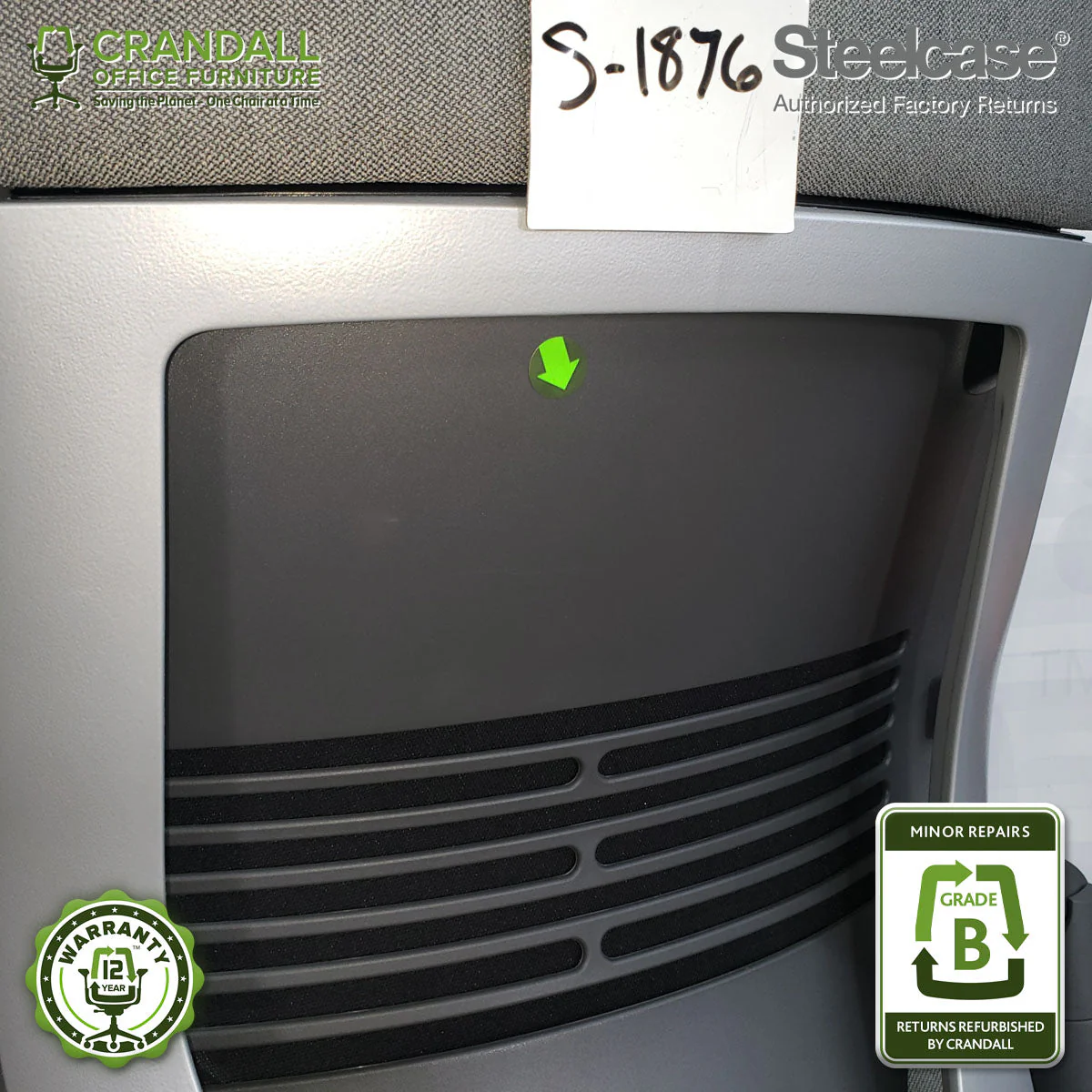 S-1876 - Steelcase Gesture - Grade B - Image 3