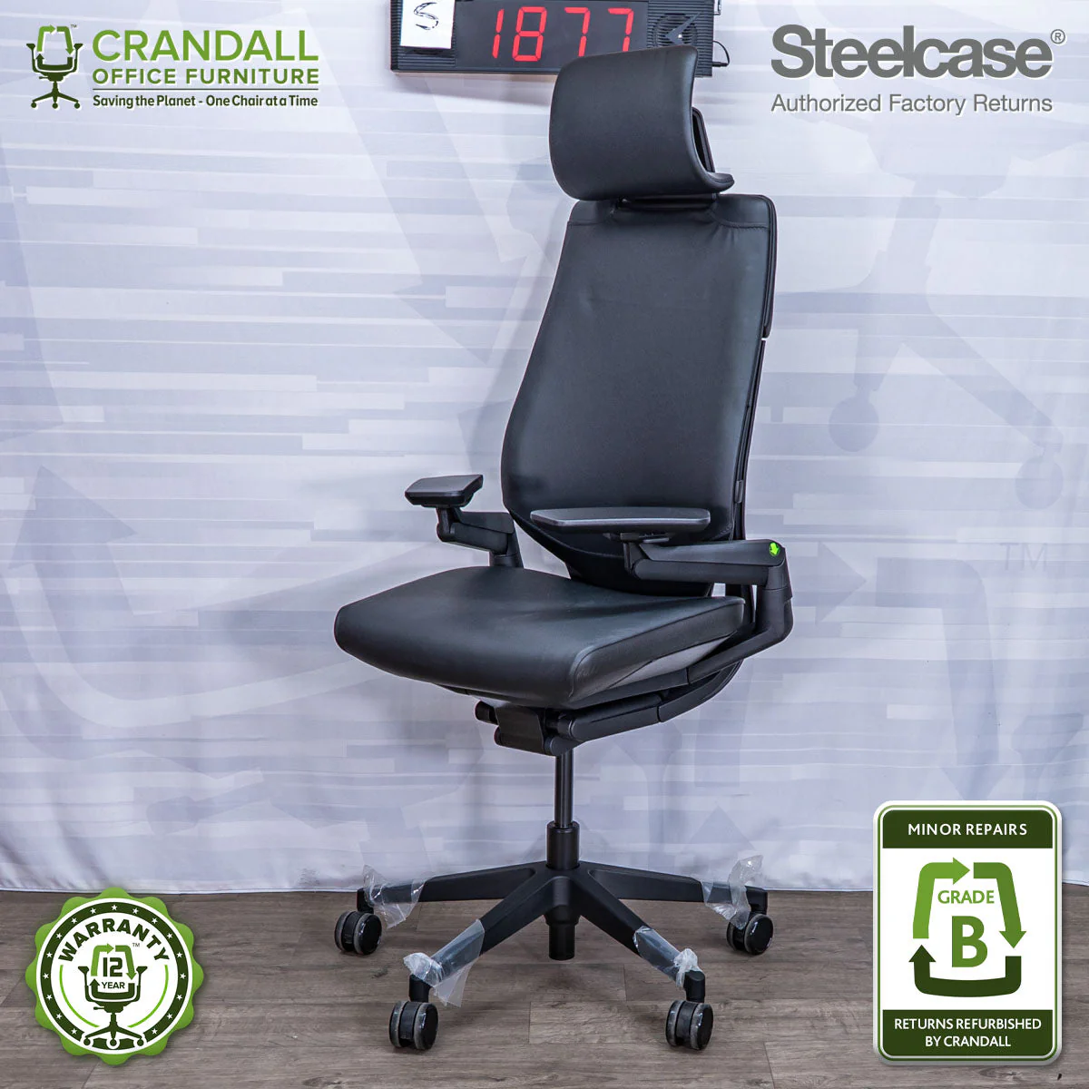 S-1877 - Steelcase Gesture - Grade B