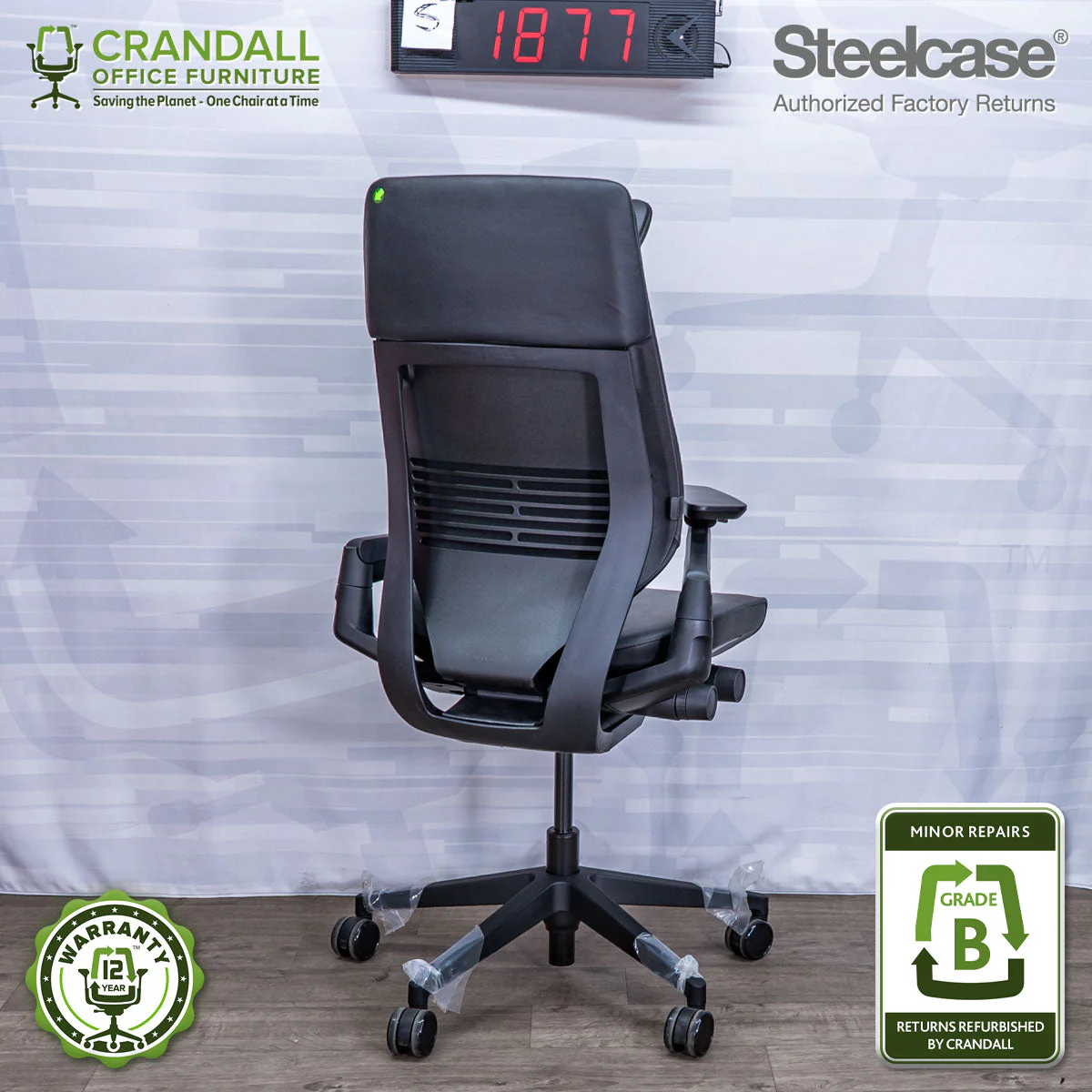 S-1877 - Steelcase Gesture - Grade B - Image 2