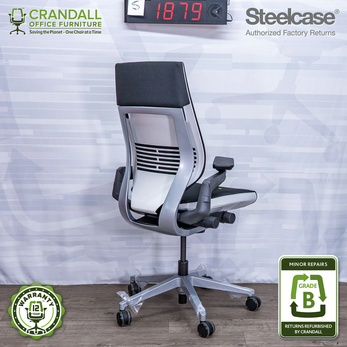S-1879 - Steelcase Gesture - Grade B - Image 2