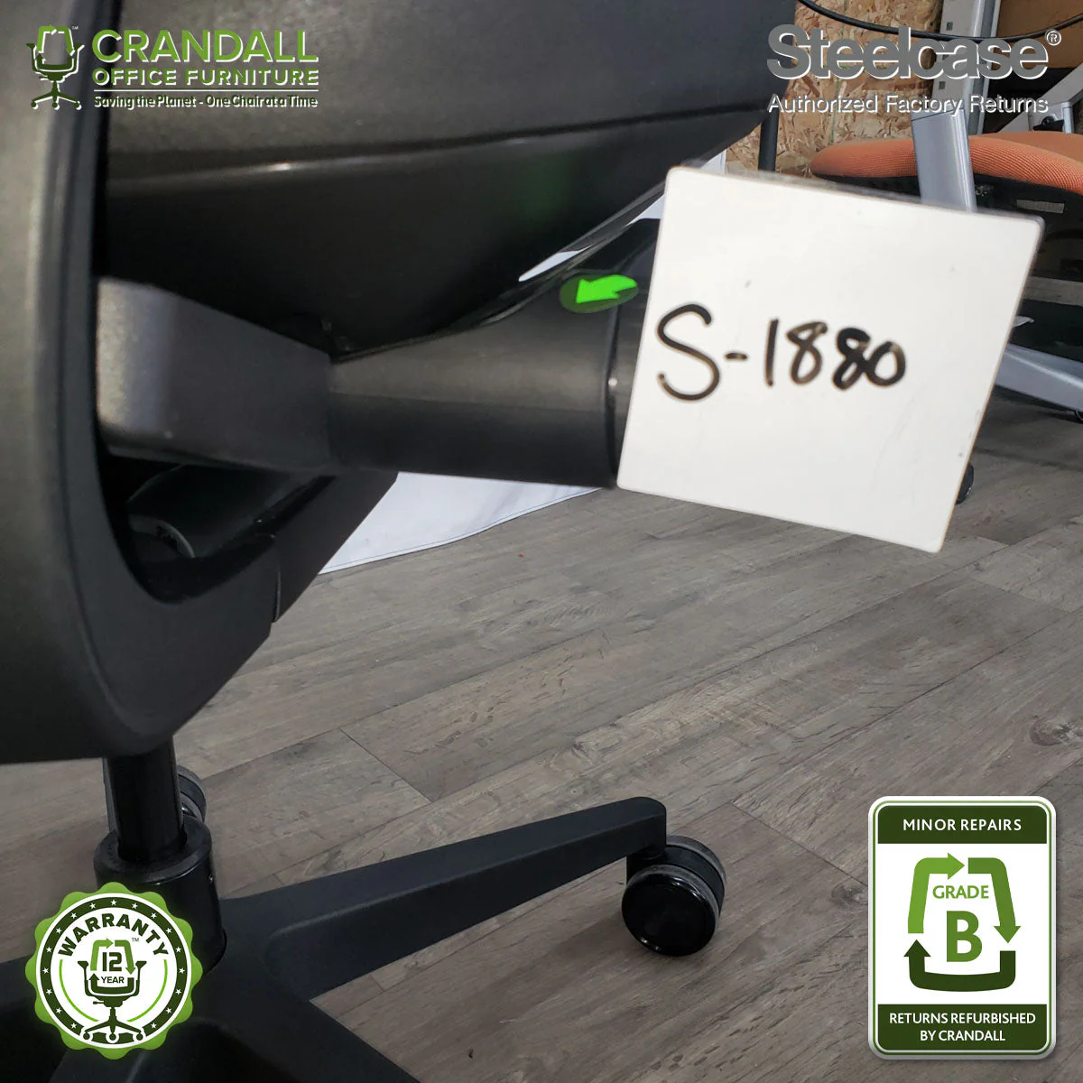 S-1880 - Steelcase Gesture - Grade B - Image 3