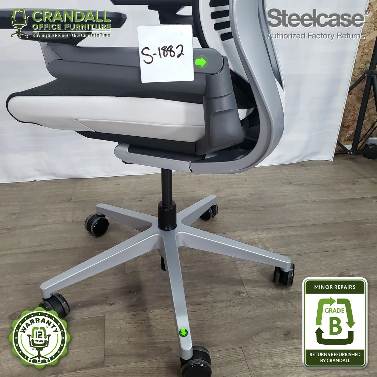 S-1882 - Steelcase Gesture - Grade B - Image 3