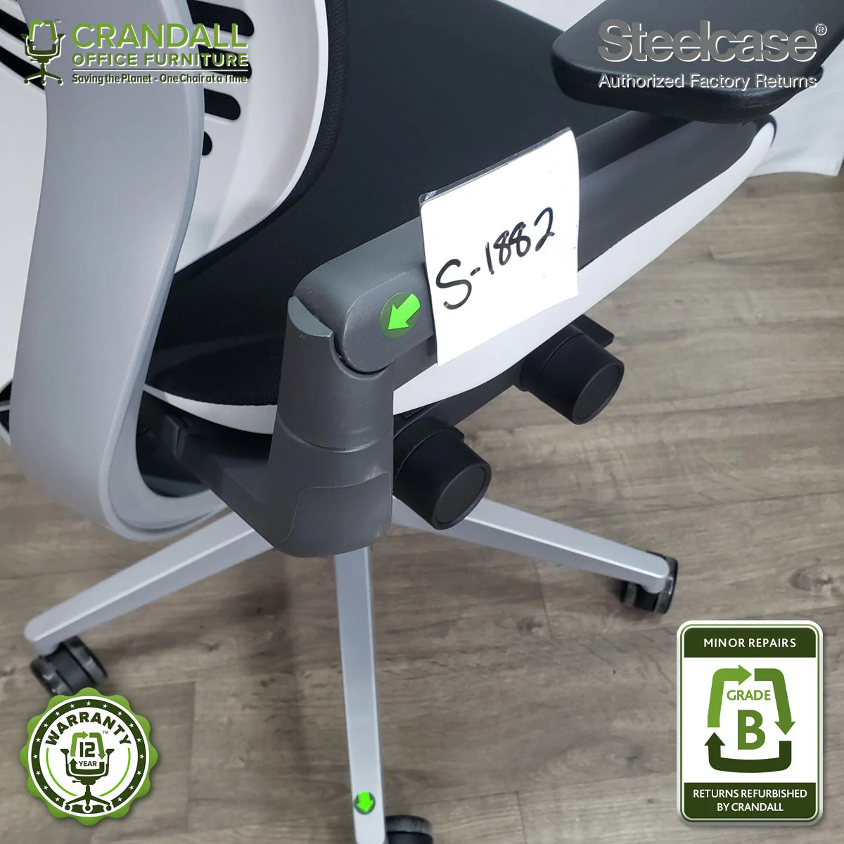 S-1882 - Steelcase Gesture - Grade B - Image 4