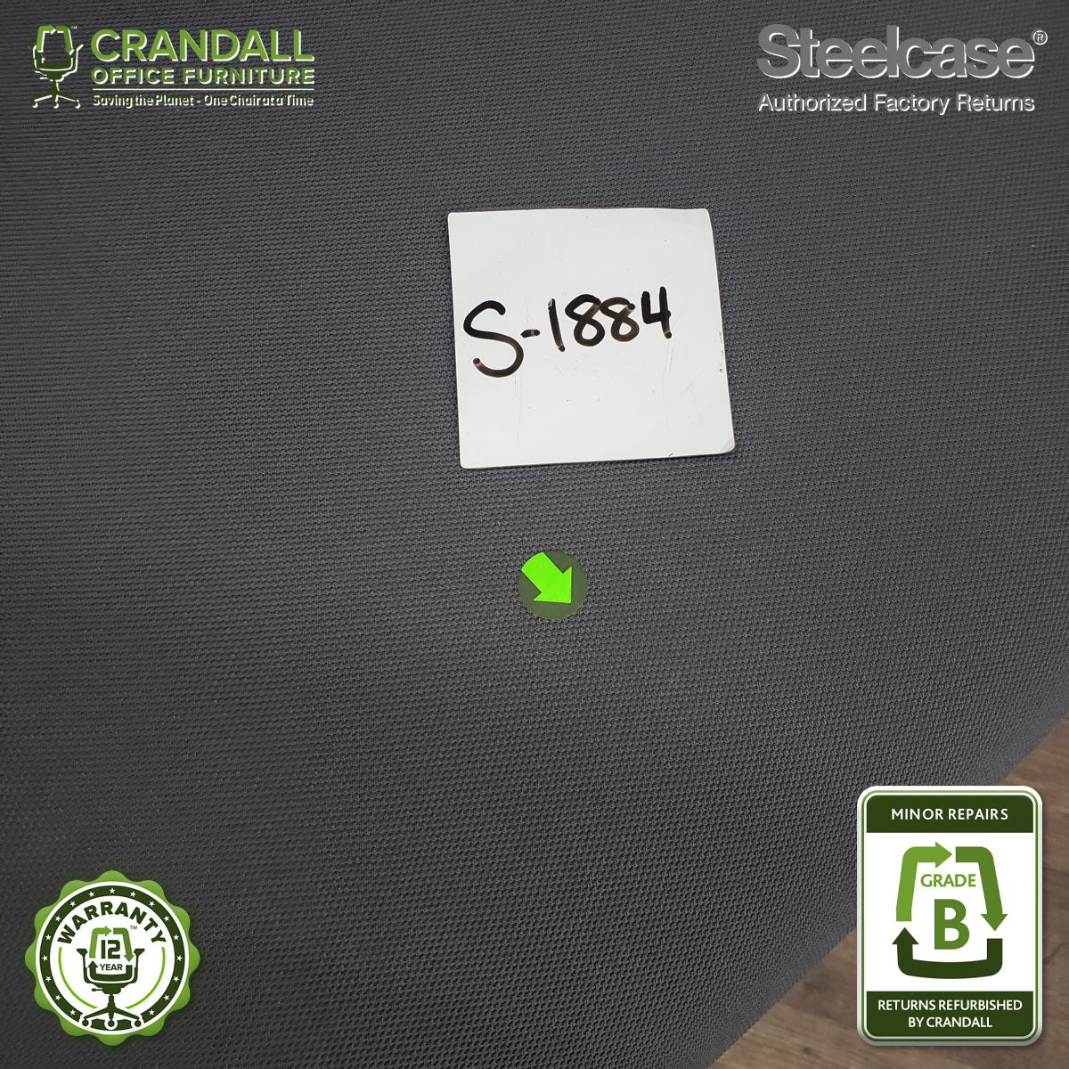 S-1884 - Steelcase Gesture - Grade B - Image 3