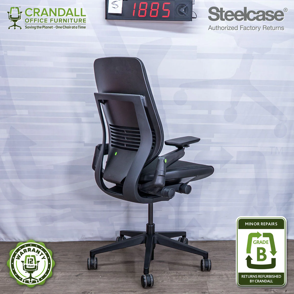 S-1885 - Steelcase Gesture - Grade B - Image 2