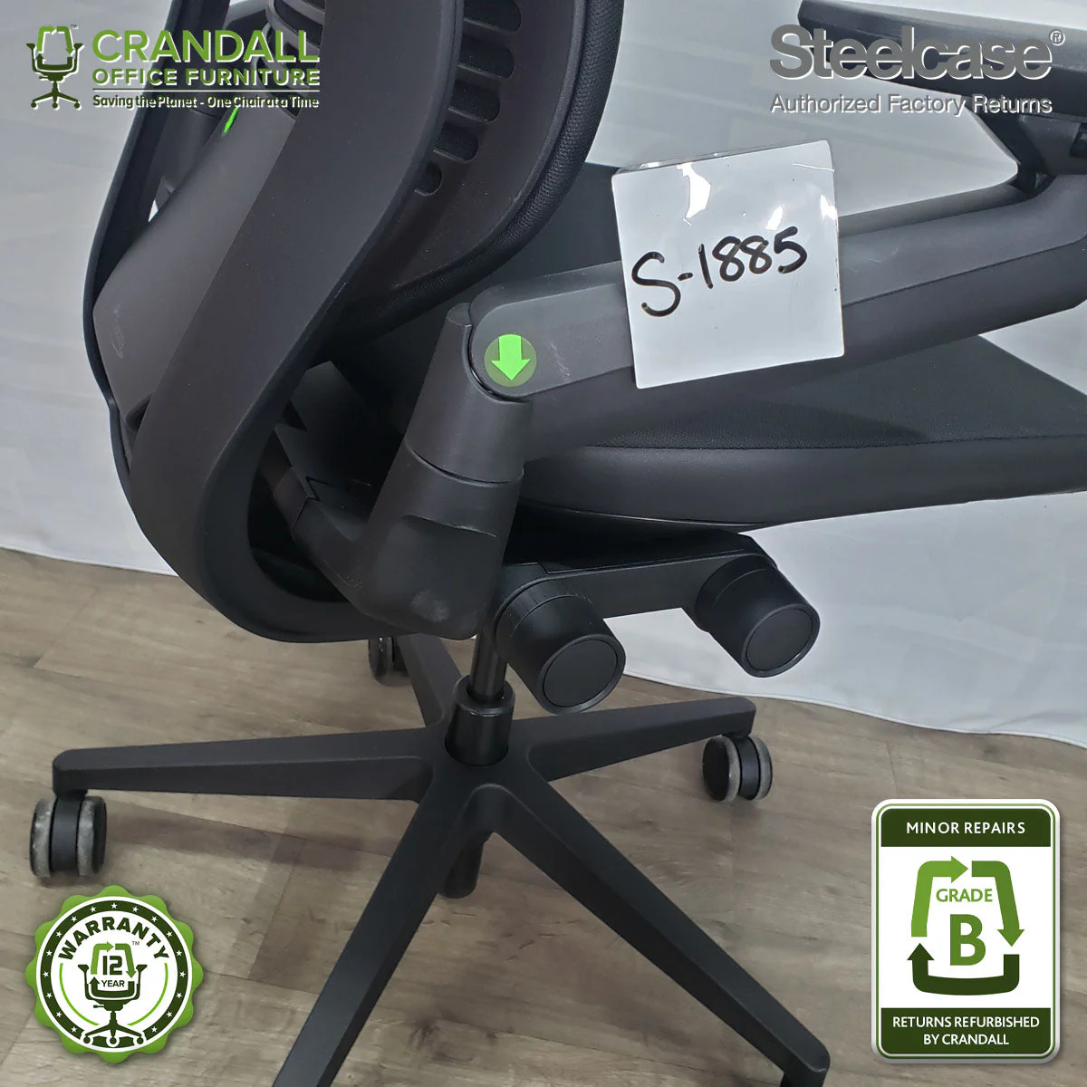 S-1885 - Steelcase Gesture - Grade B - Image 4