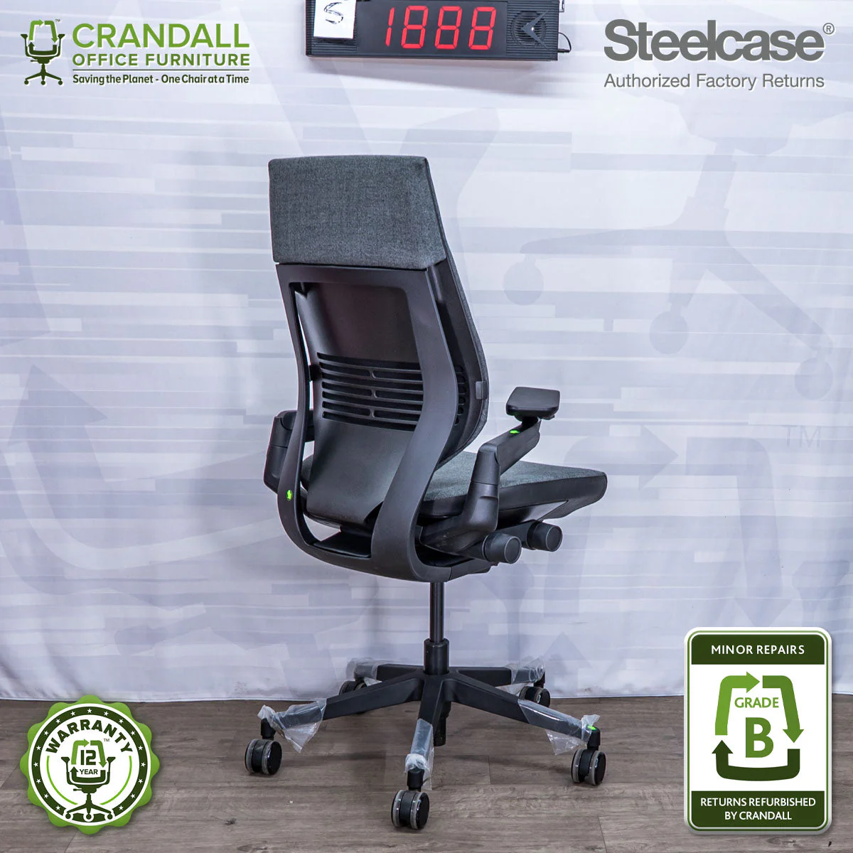 S-1888 - Steelcase Gesture - Grade B - Image 2