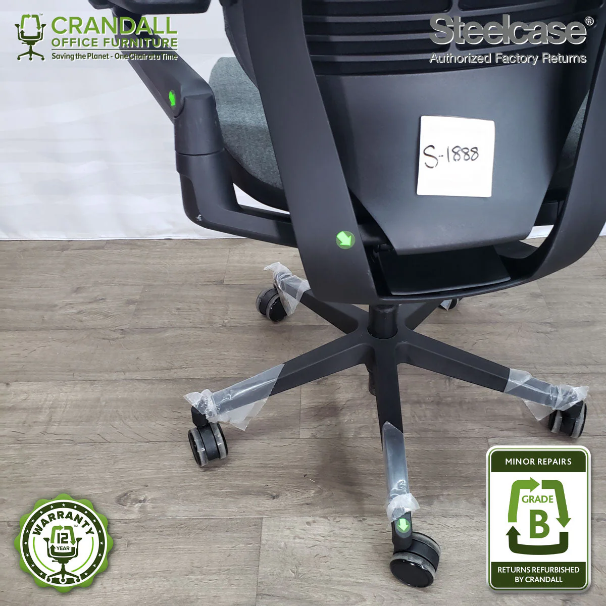 S-1888 - Steelcase Gesture - Grade B - Image 3
