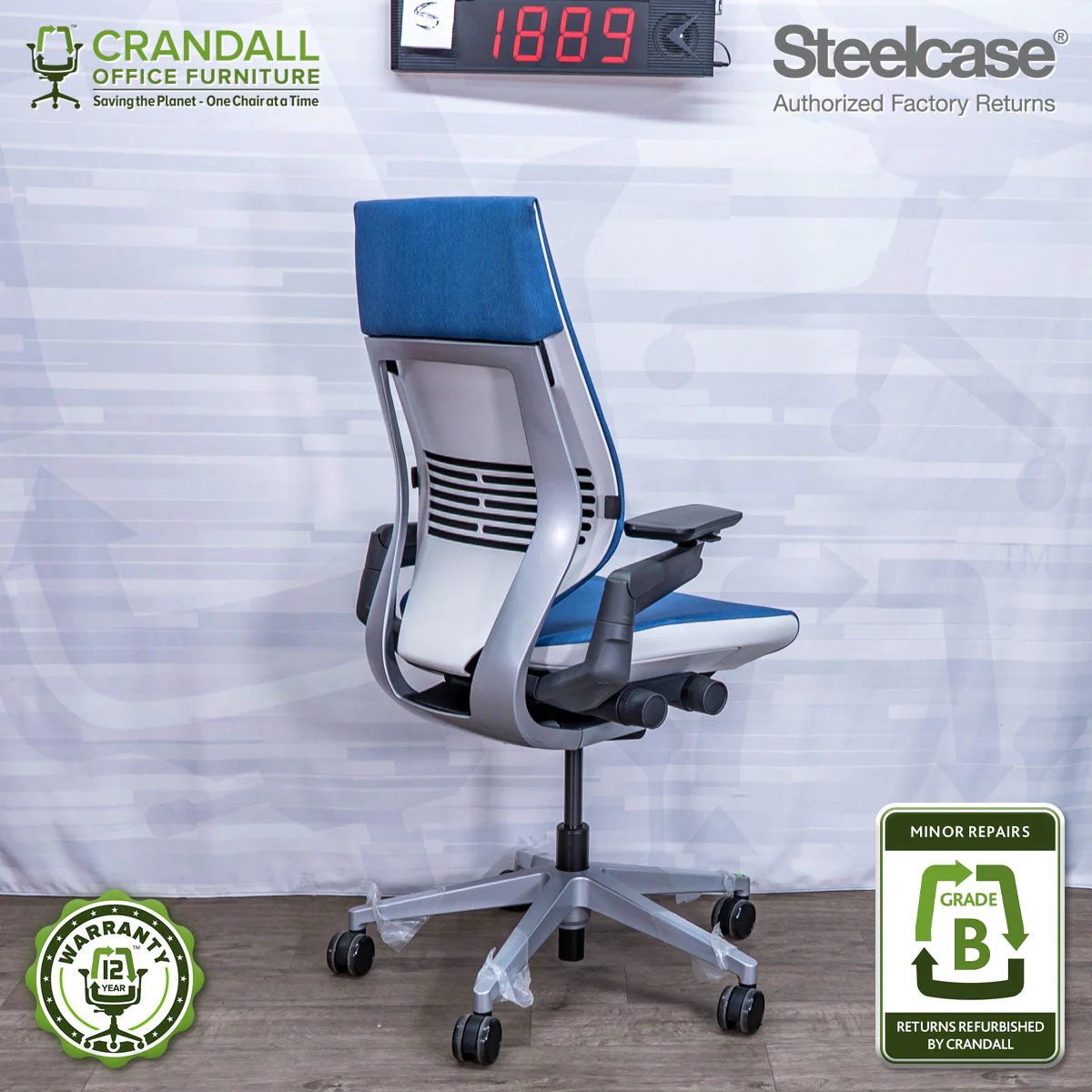 S-1889 - Steelcase Gesture - Grade B - Image 2