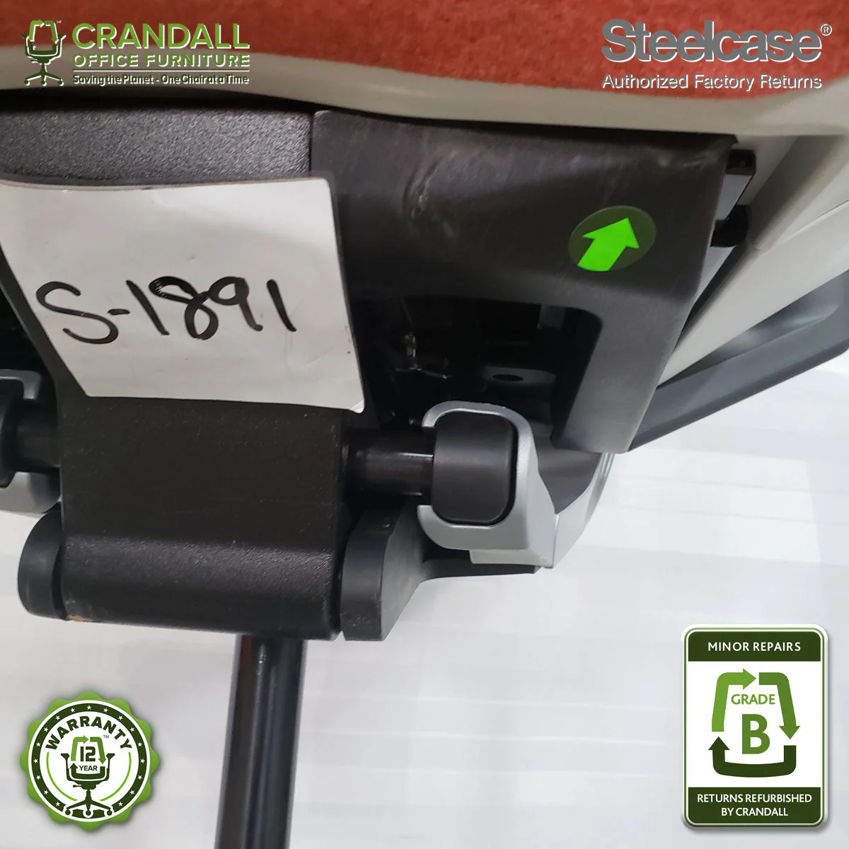 S-1891 - Steelcase Gesture - Grade B - Image 4