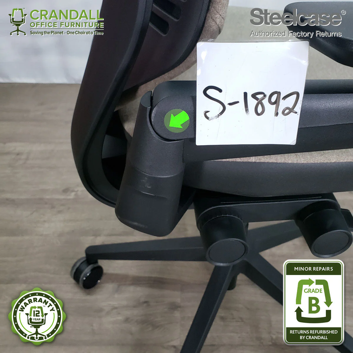 S-1892 - Steelcase Gesture - Grade B - Image 3