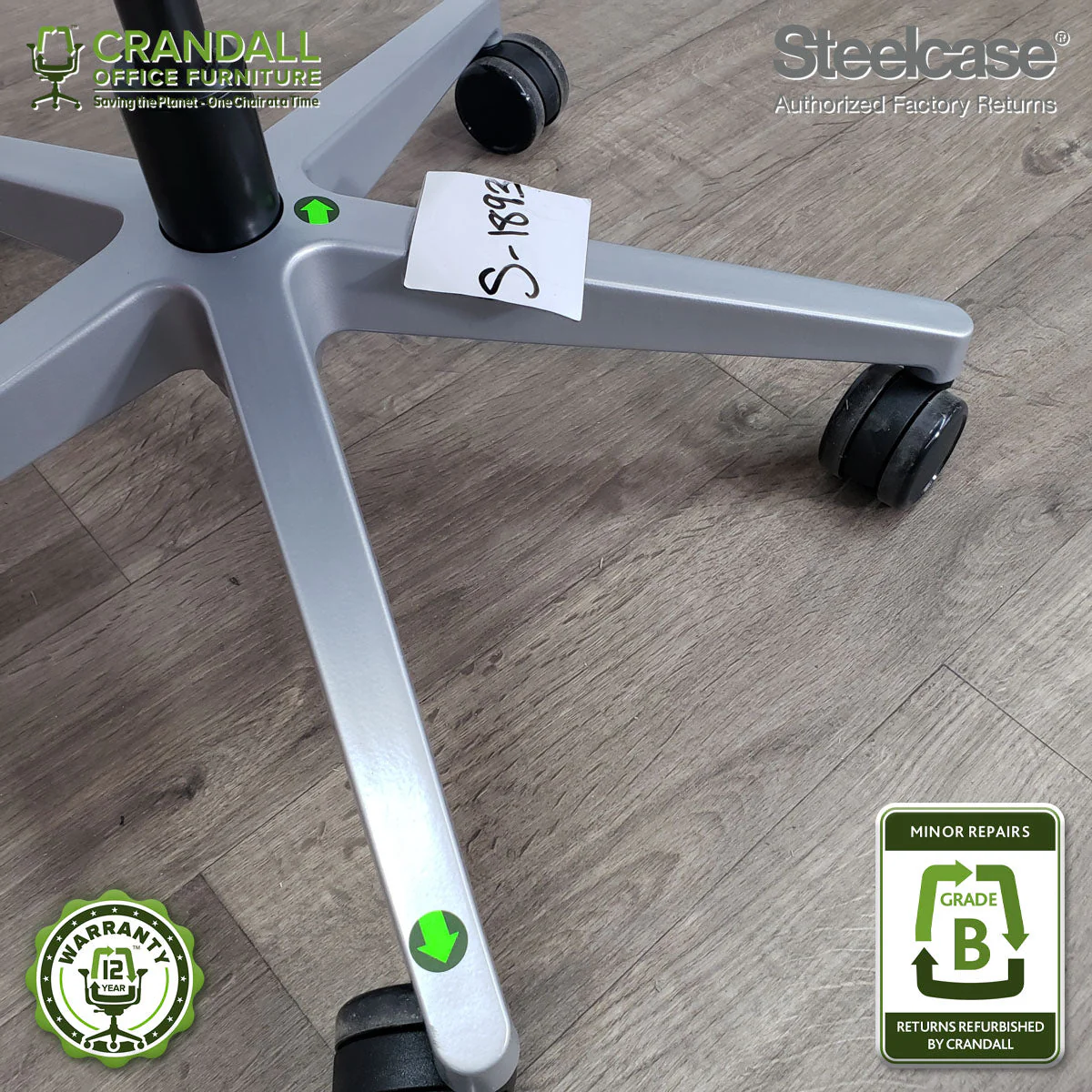 S-1893 - Steelcase Gesture - Grade B - Image 4