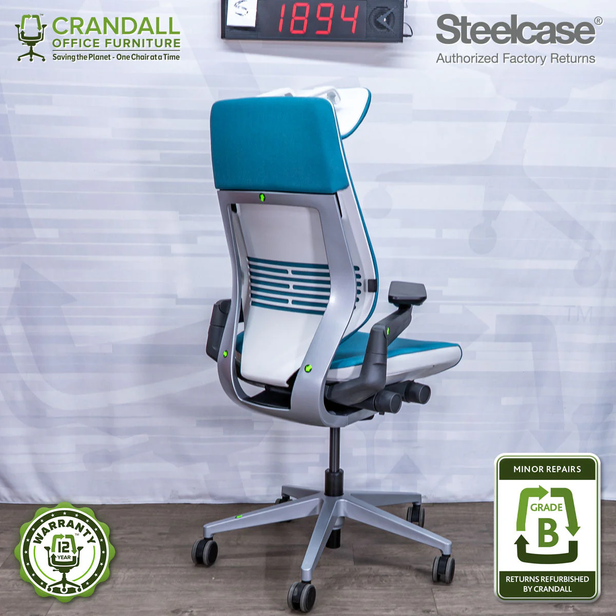 S-1894 - Steelcase Gesture - Grade B - Image 2