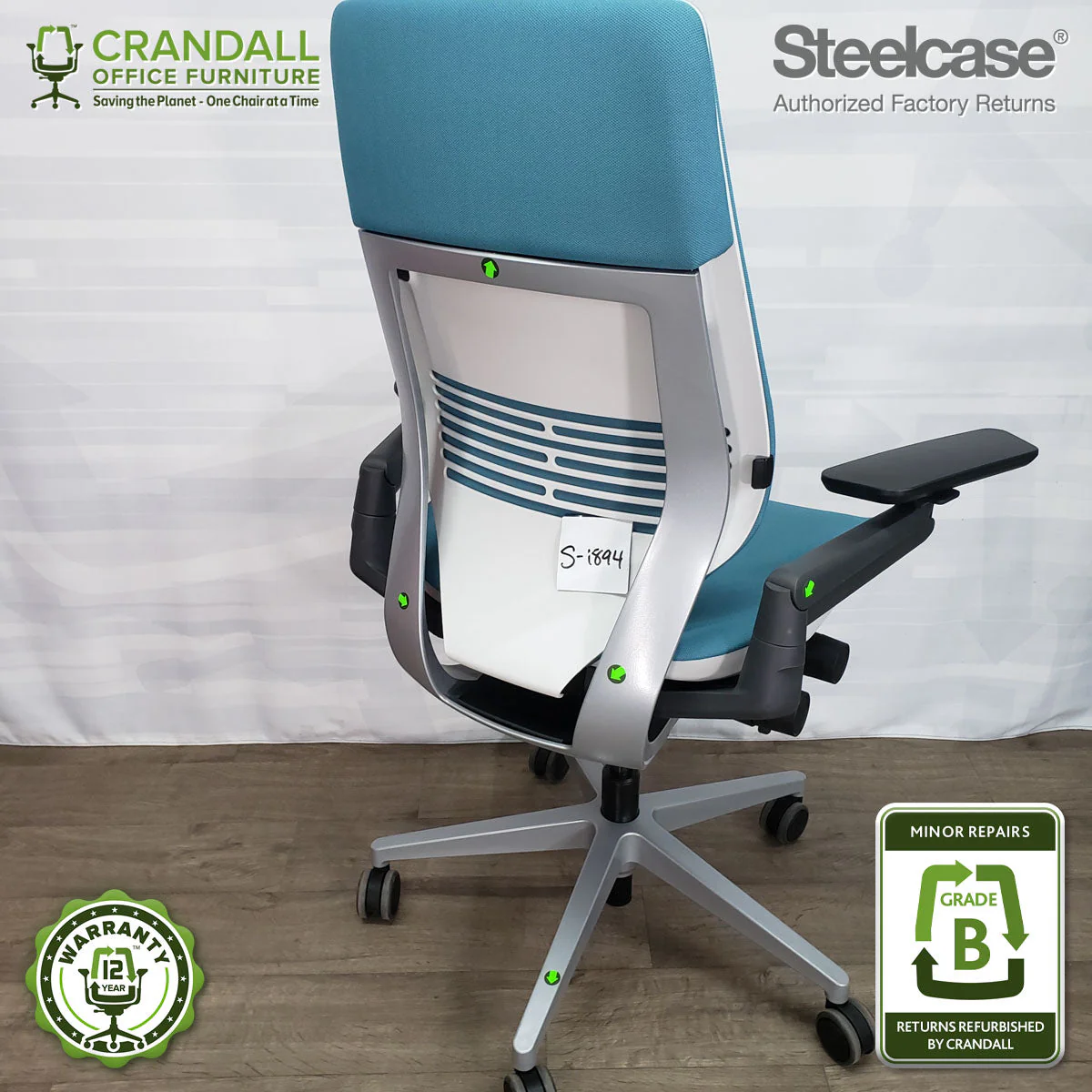 S-1894 - Steelcase Gesture - Grade B - Image 4