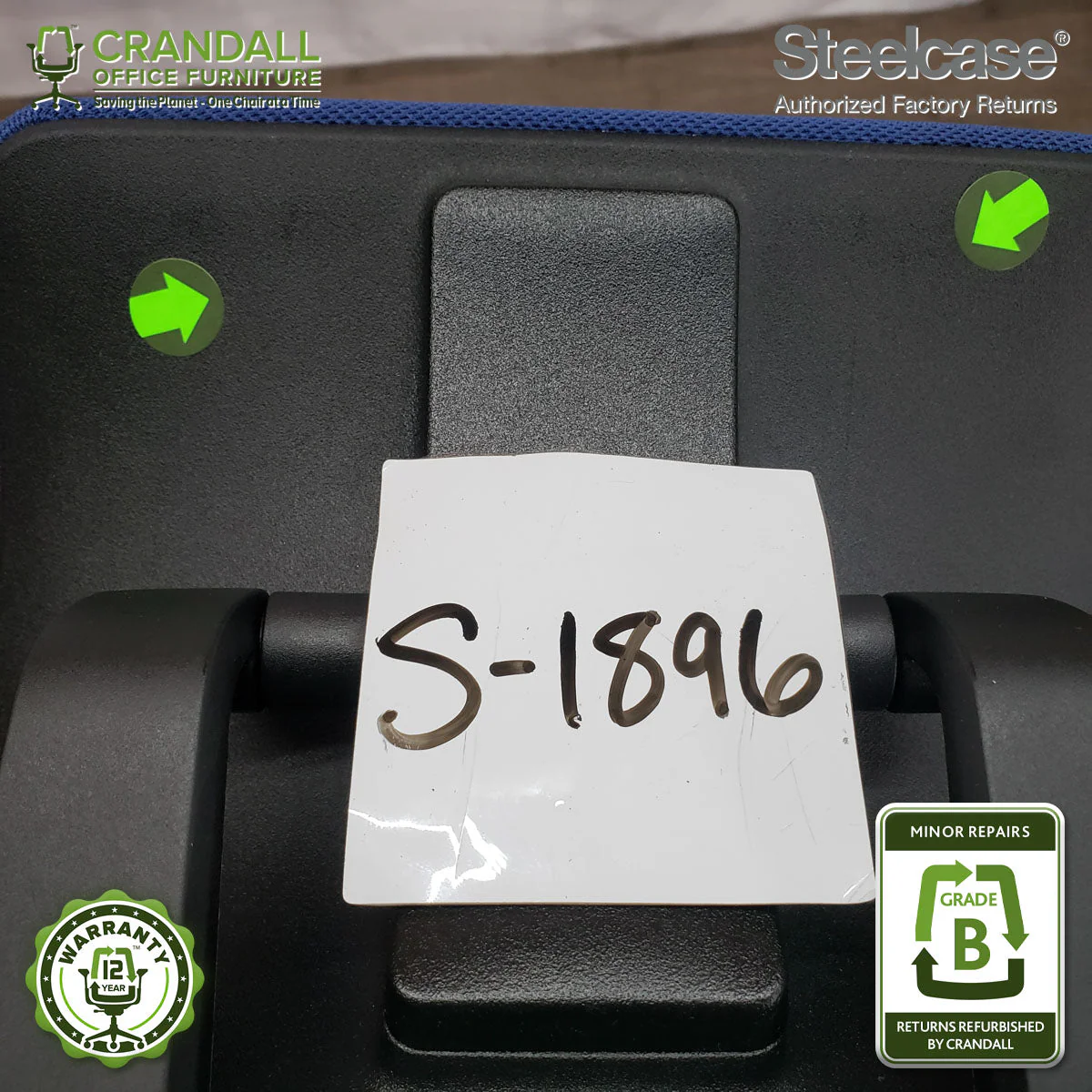S-1896 - Steelcase Gesture - Grade B - Image 3