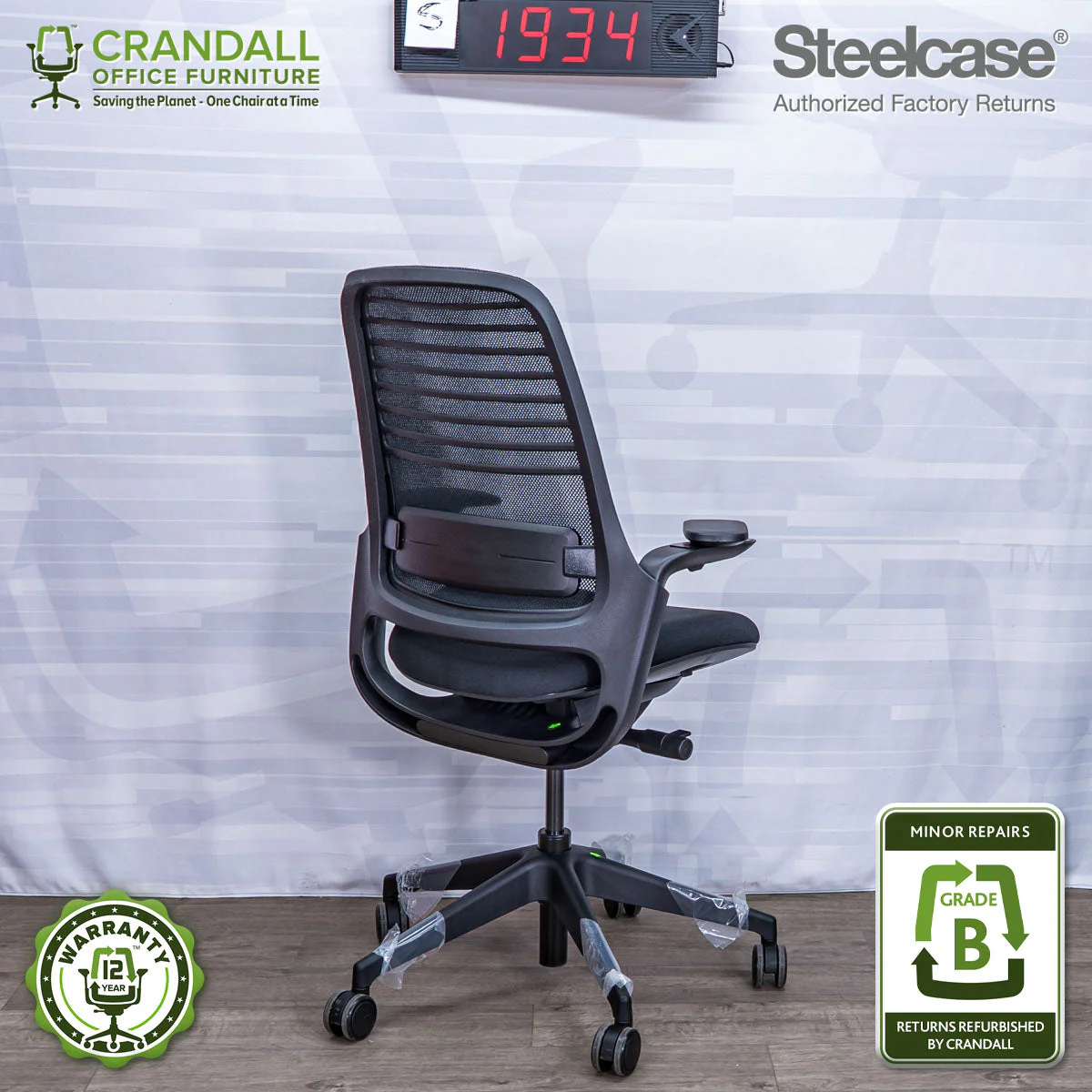 S-1934 - Steelcase Series 1 - Grade B - Image 2