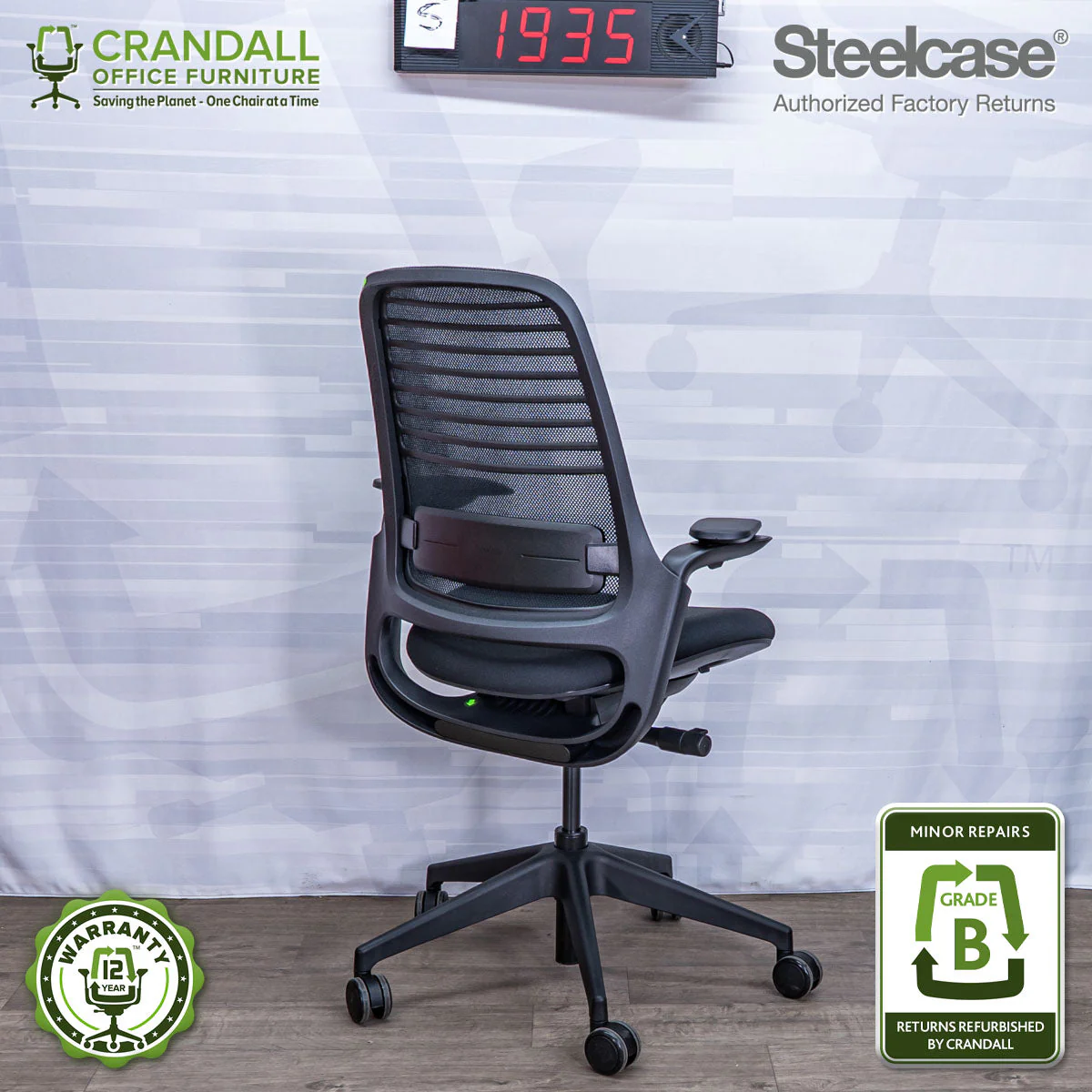 S-1935 - Steelcase Series 1 - Grade B - Image 2