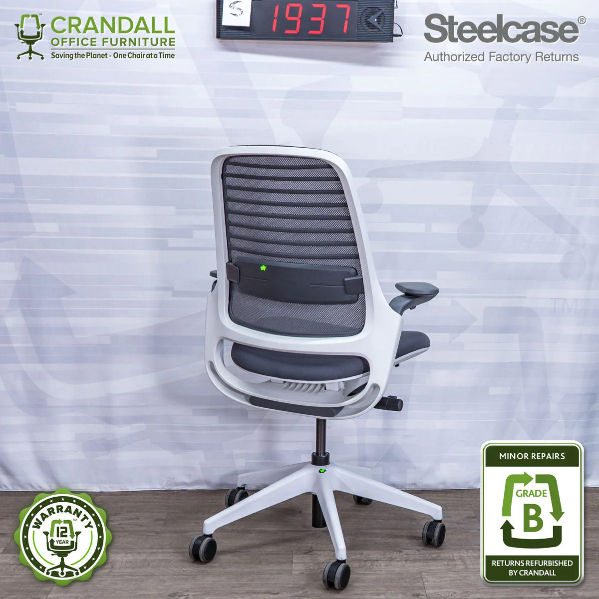S-1937 - Steelcase Series 1 - Grade B - Image 2
