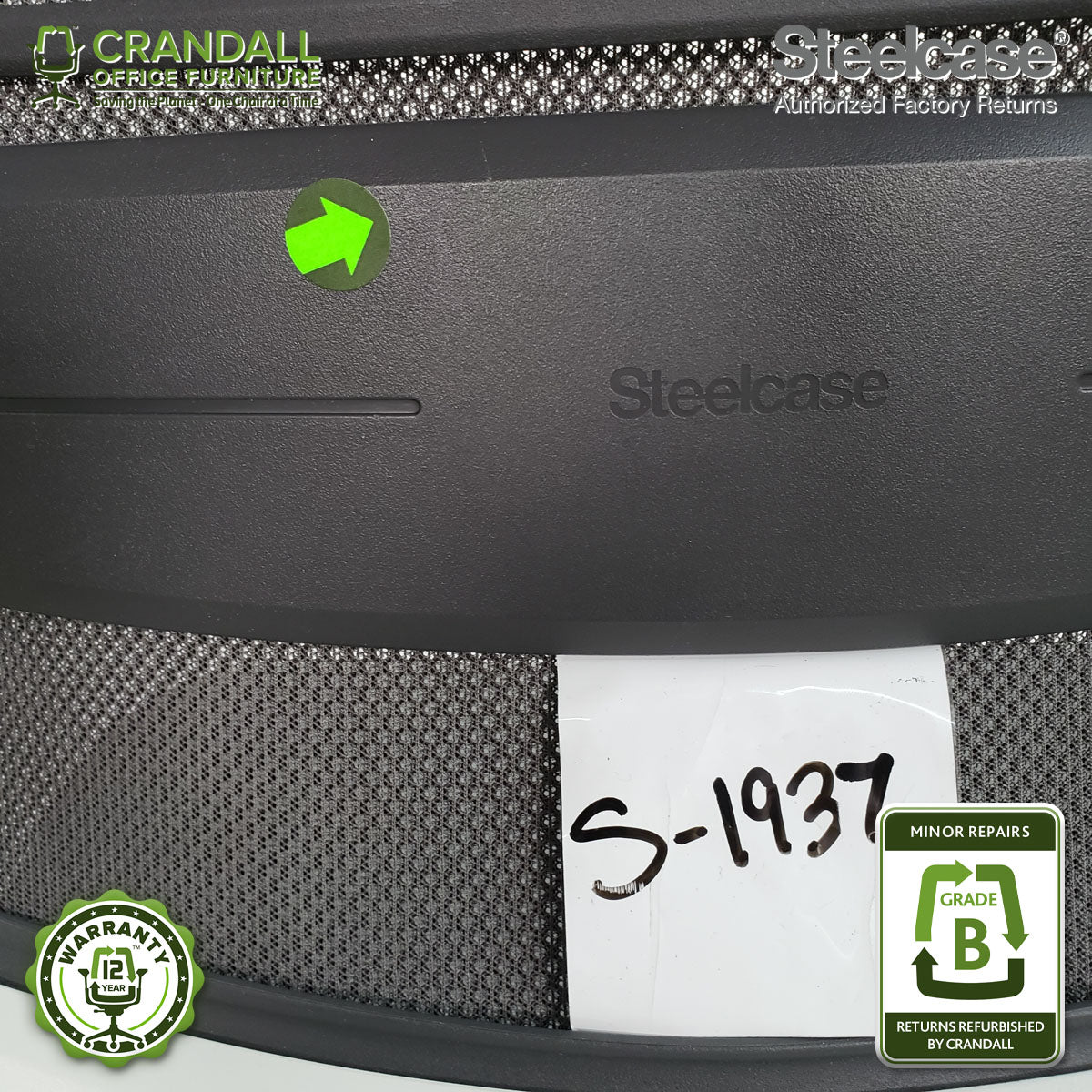 S-1937 - Steelcase Series 1 - Grade B - Image 3