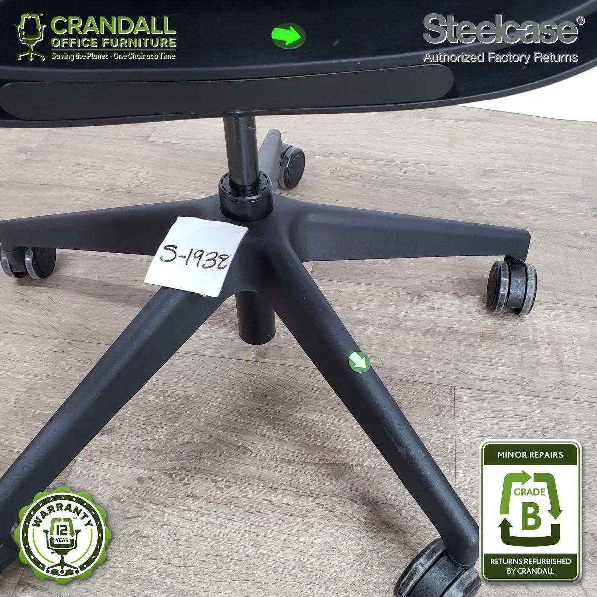 S-1938 - Steelcase Series 1 - Grade B - Image 4