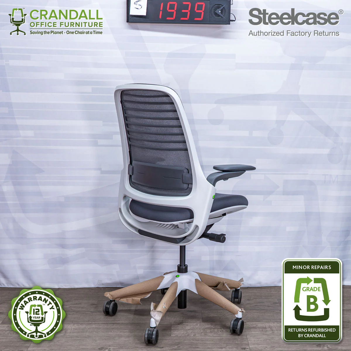 S-1939 - Steelcase Series 1 - Grade B - Image 2