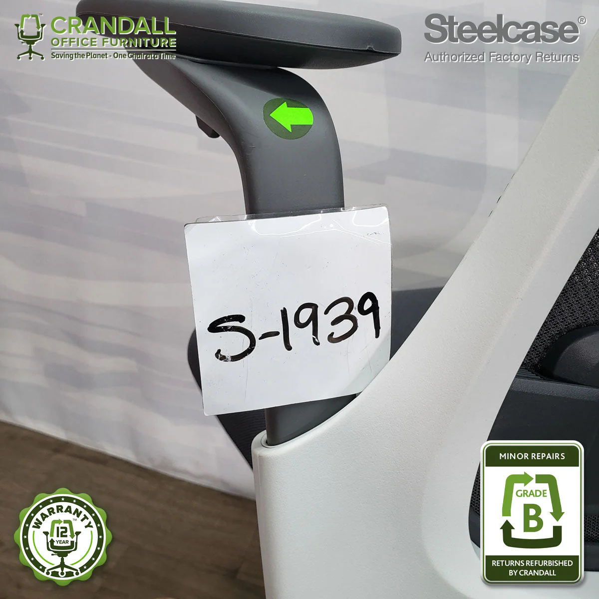 S-1939 - Steelcase Series 1 - Grade B - Image 4