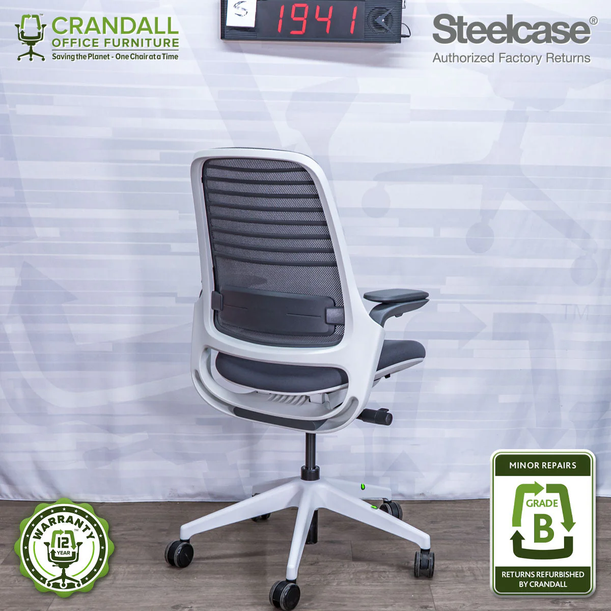S-1941 - Steelcase Series 1 - Grade B - Image 2