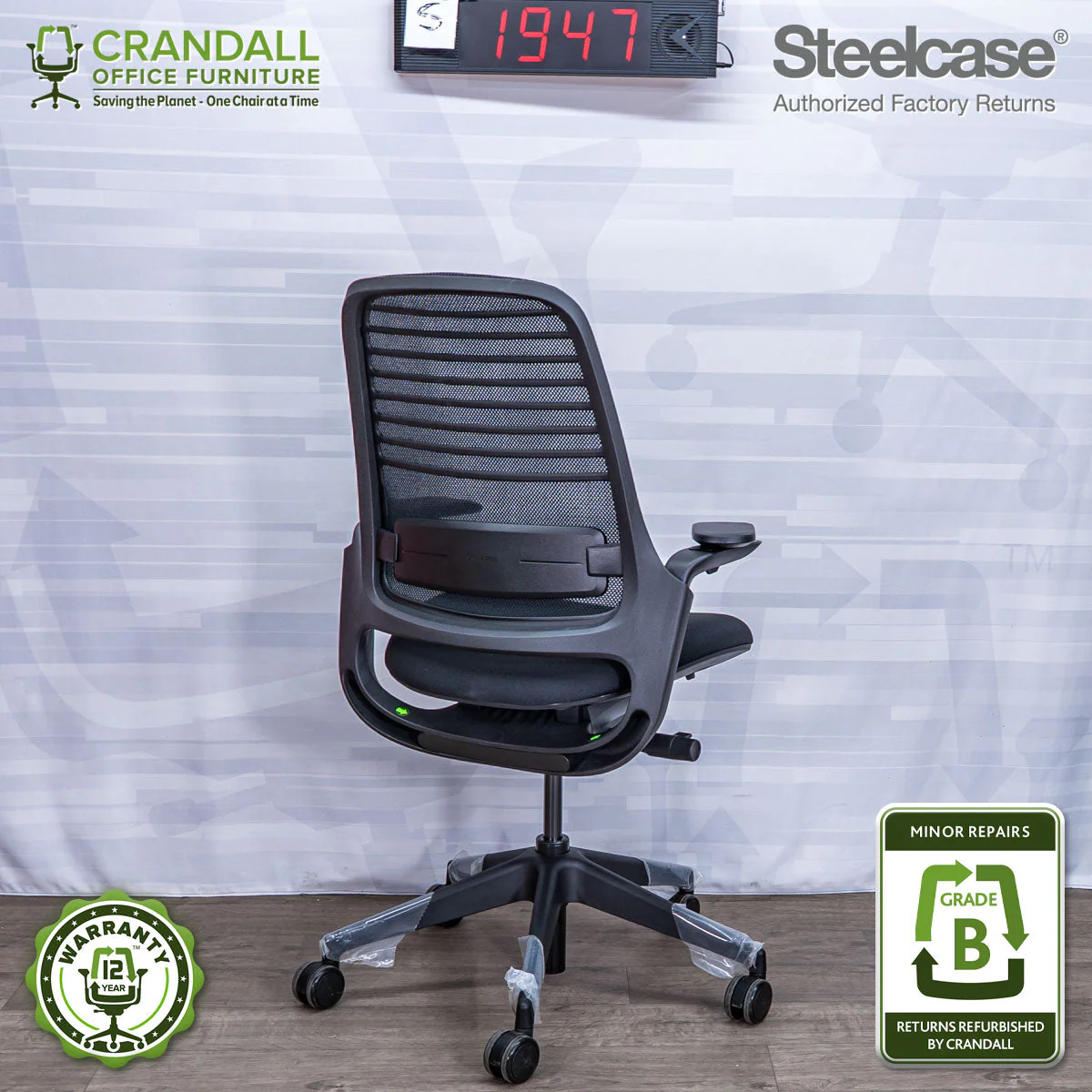 S-1947 - Steelcase Series 1 - Grade B - Image 2