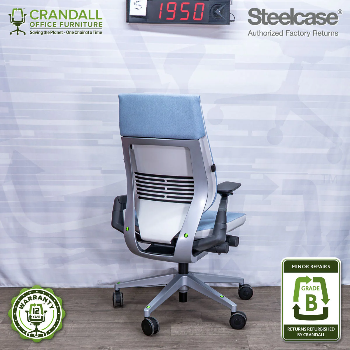 S-1950 - Steelcase Gesture - Grade B - Image 2