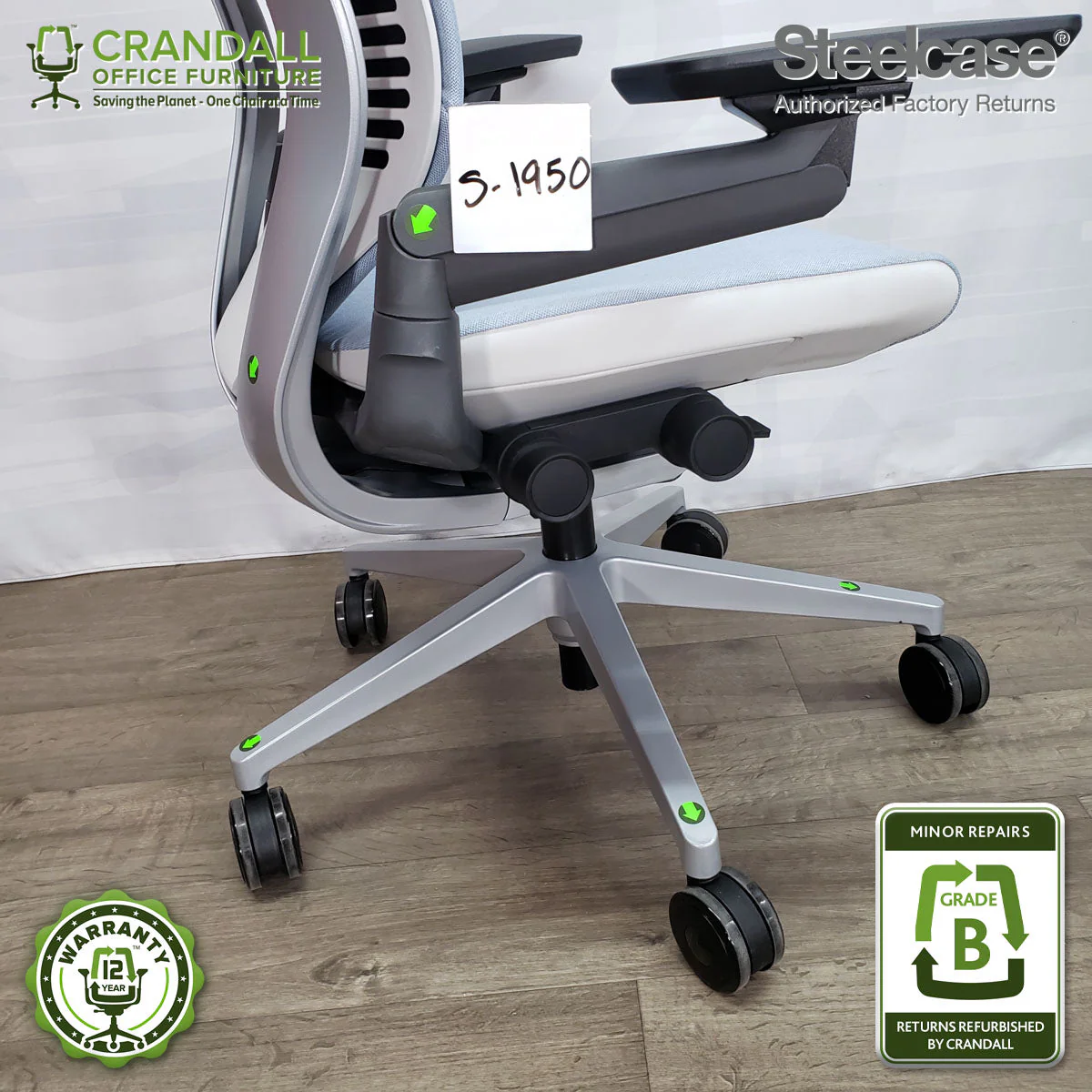 S-1950 - Steelcase Gesture - Grade B - Image 3