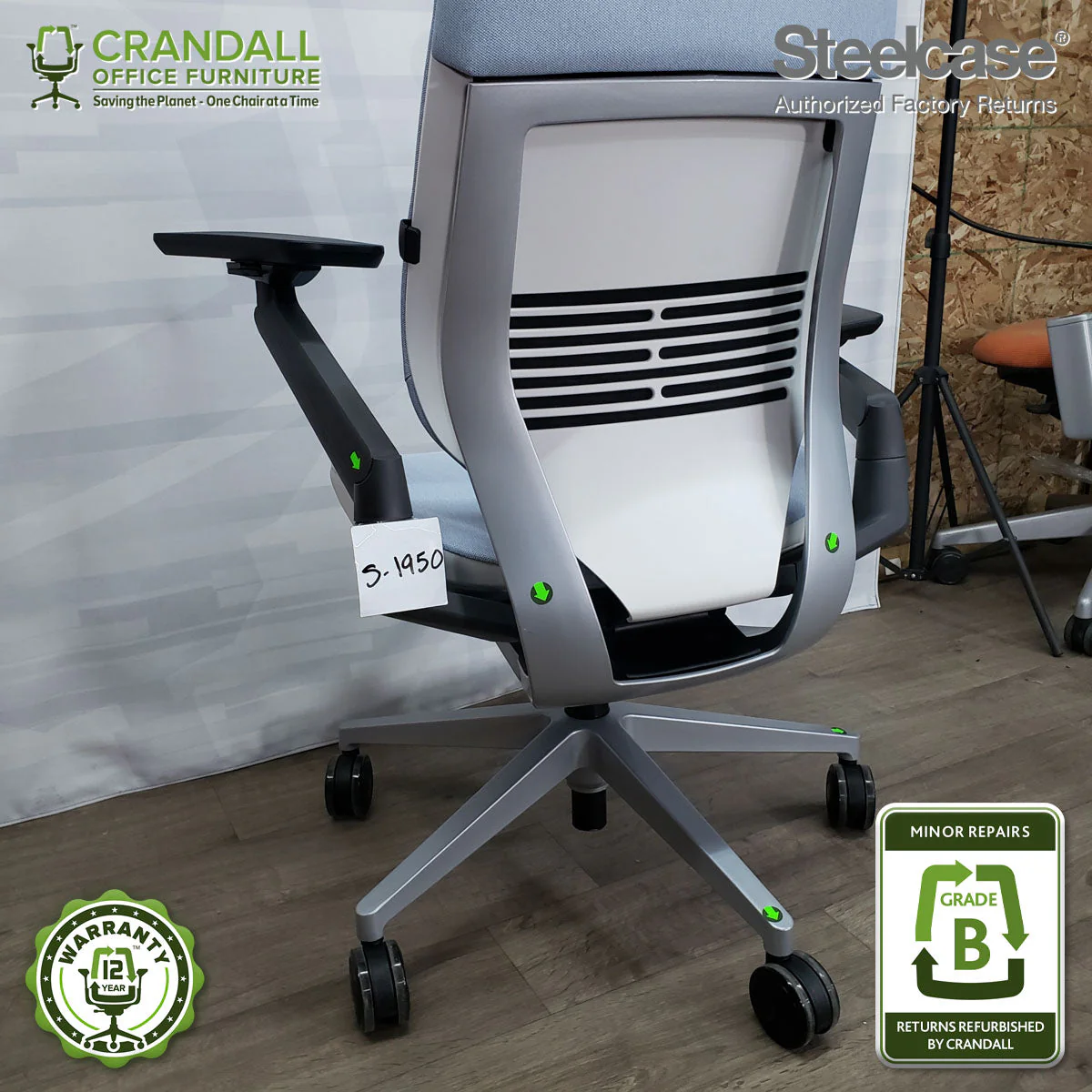 S-1950 - Steelcase Gesture - Grade B - Image 4