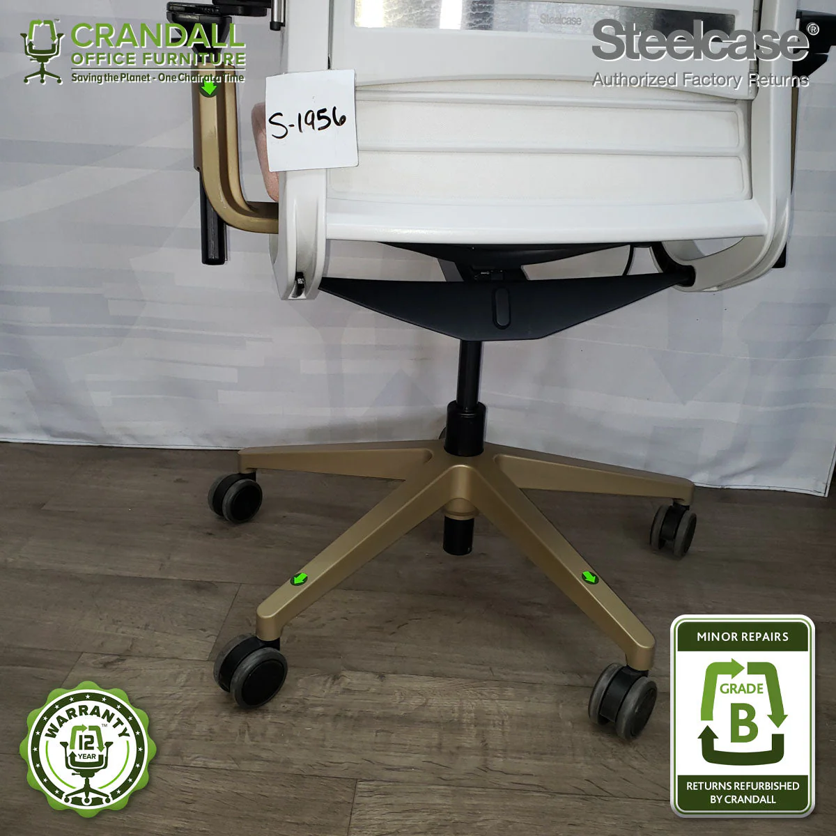 S-1956 - Steelcase V2 Think - Grade B - Image 3