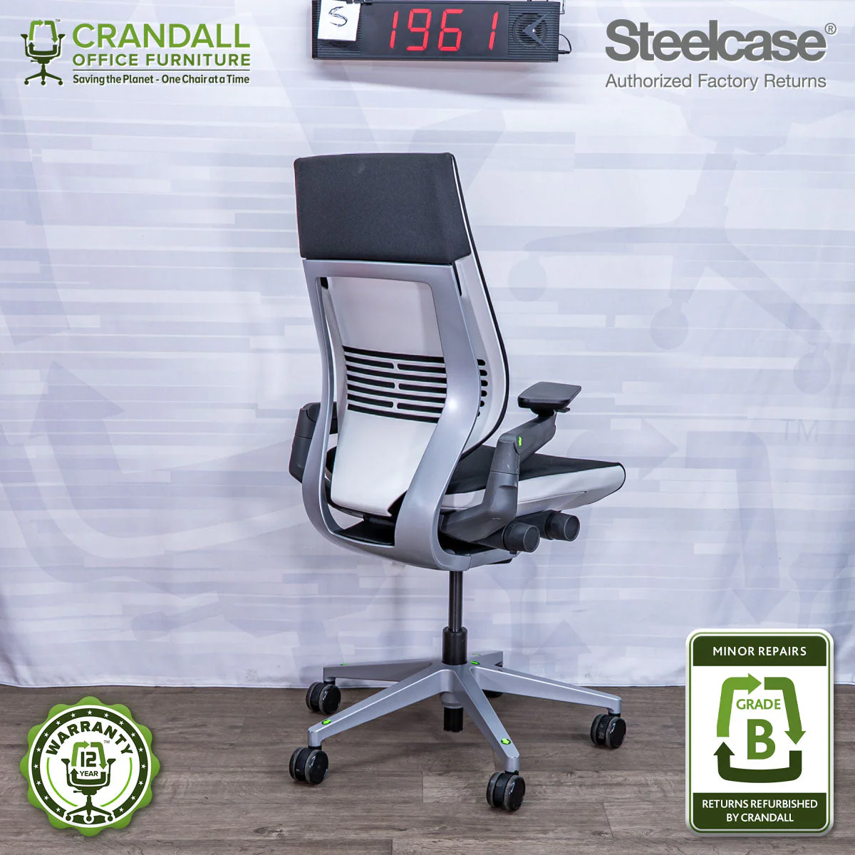 S-1961 - Steelcase Gesture - Grade B - Image 2