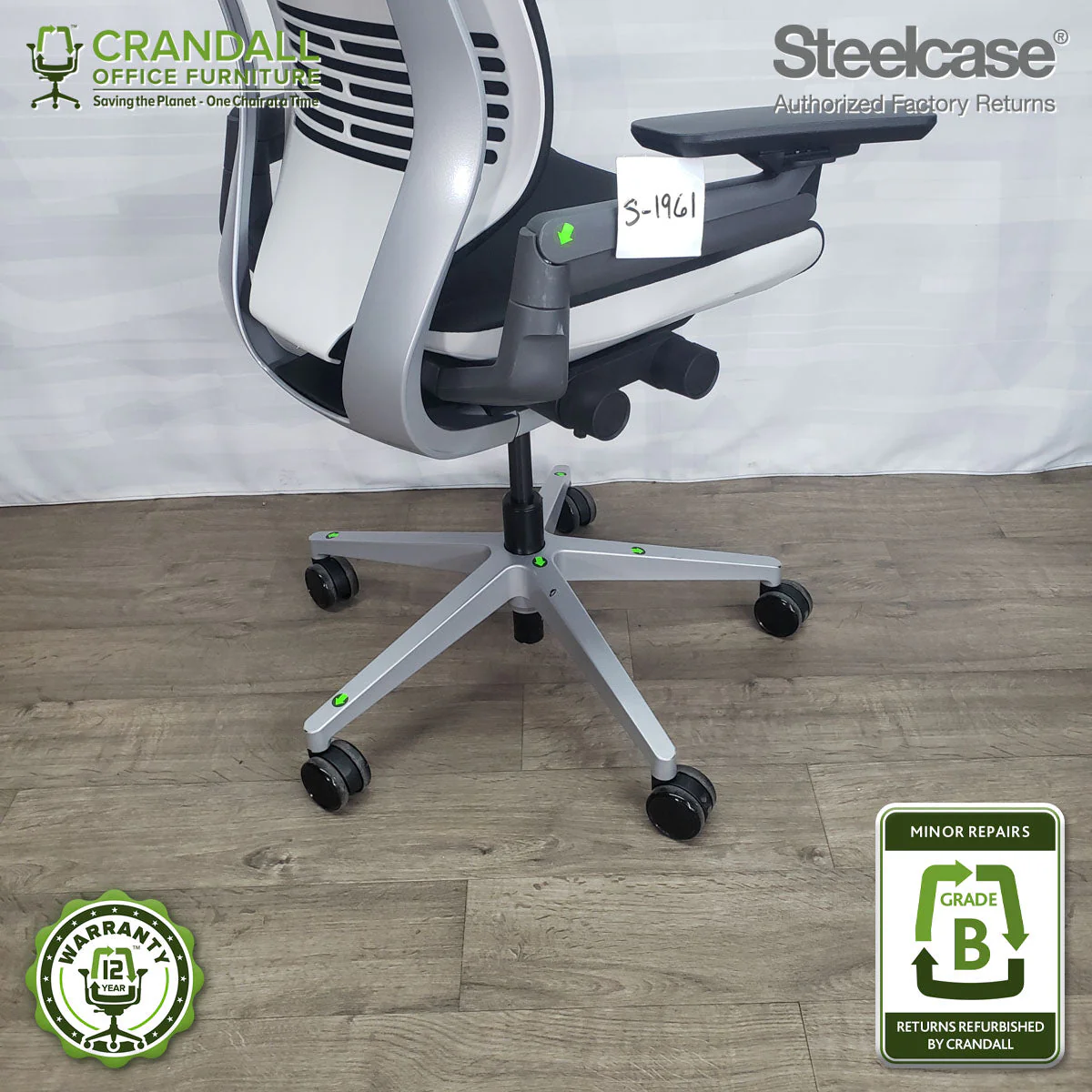 S-1961 - Steelcase Gesture - Grade B - Image 3
