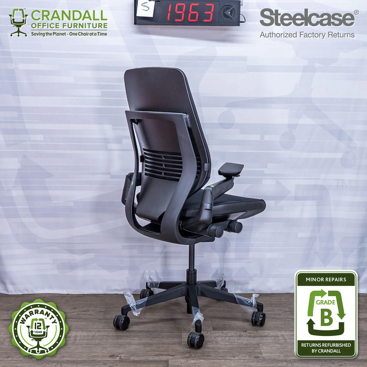 S-1963 - Steelcase Gesture - Grade B - Image 2