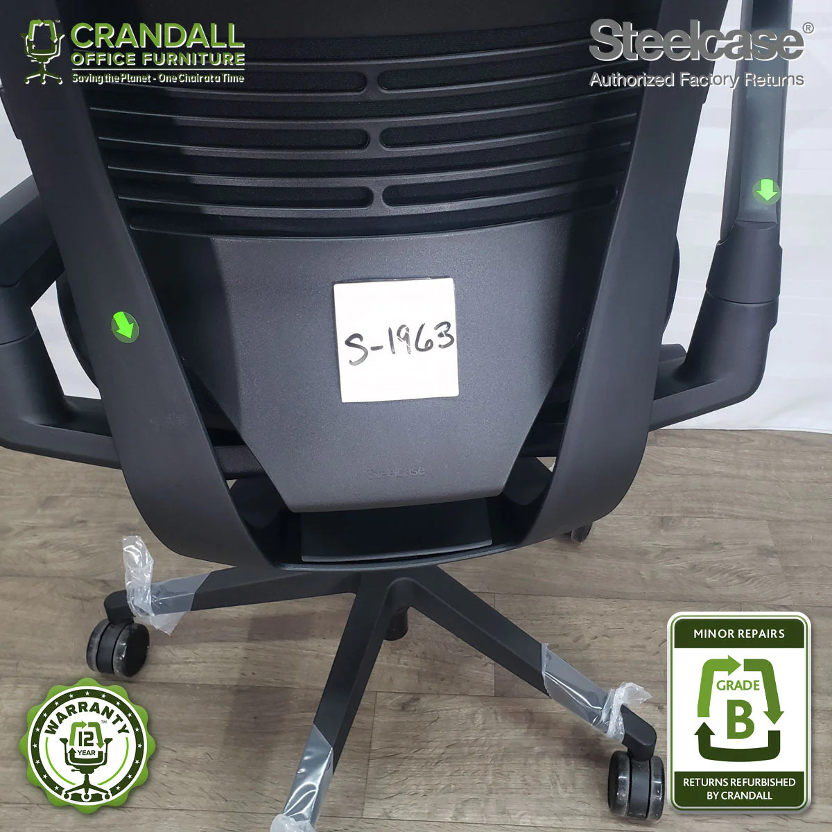S-1963 - Steelcase Gesture - Grade B - Image 3