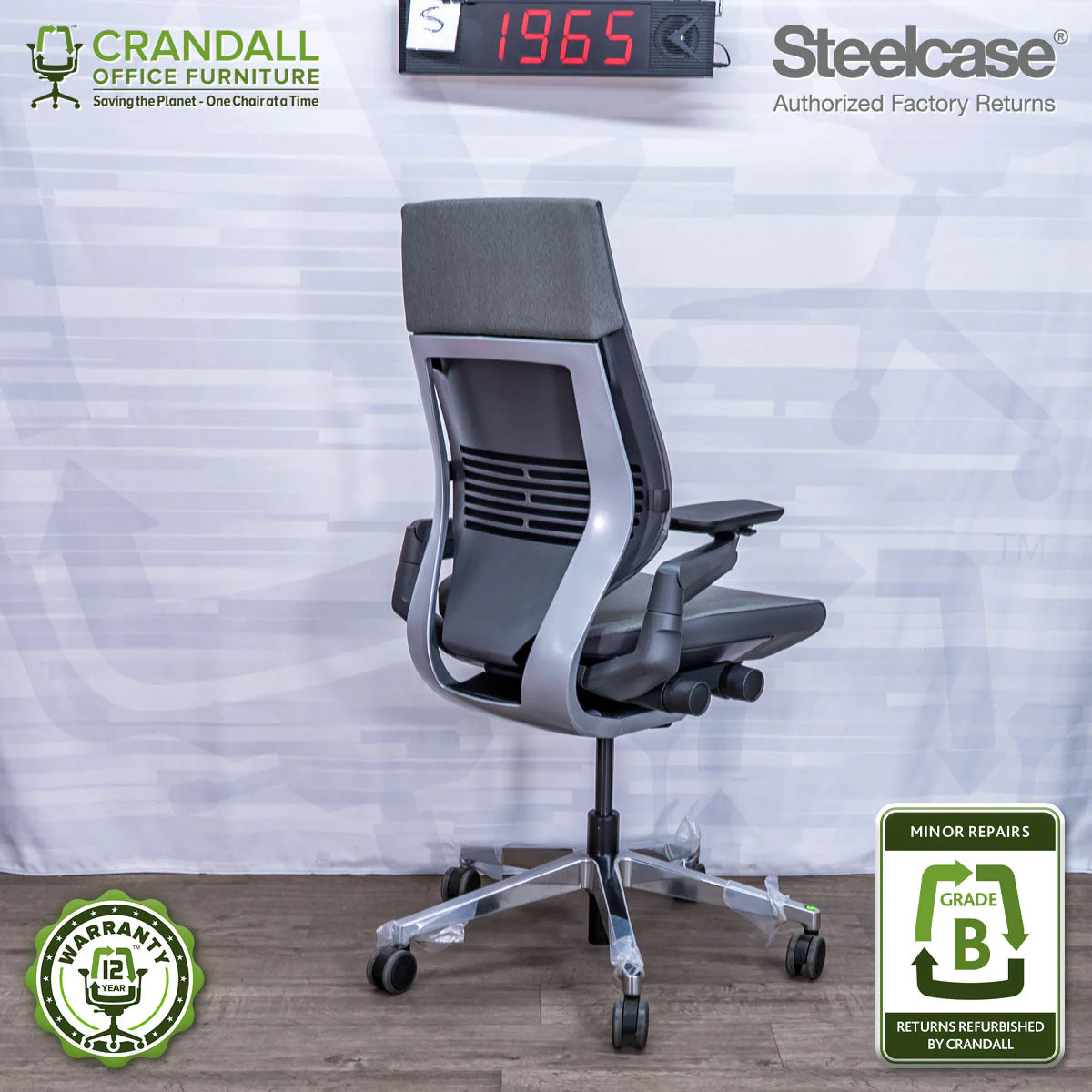S-1965 - Steelcase Gesture - Grade B - Image 2