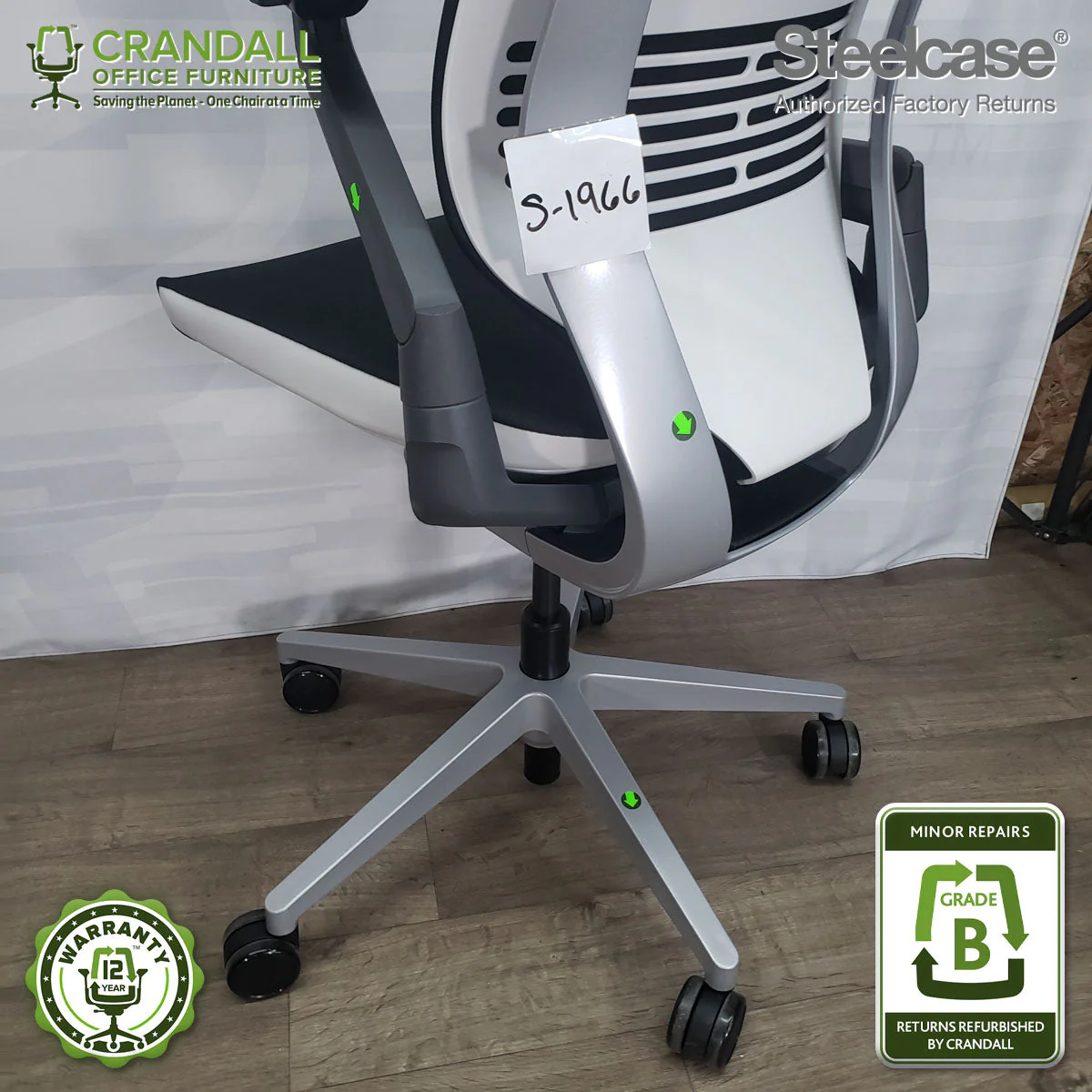 S-1966 - Steelcase Gesture - Grade B - Image 3