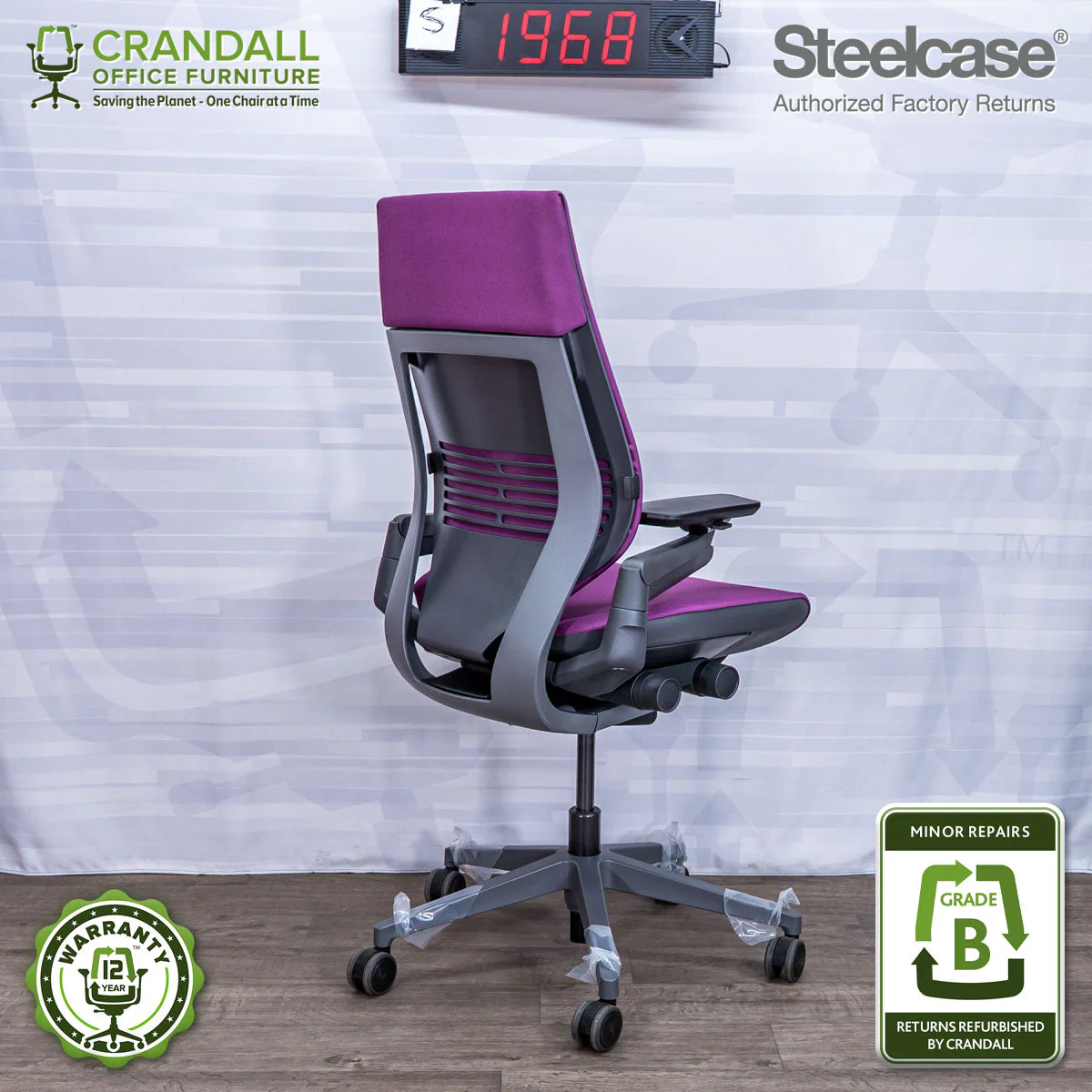 S-1968 - Steelcase Gesture - Grade B - Image 2