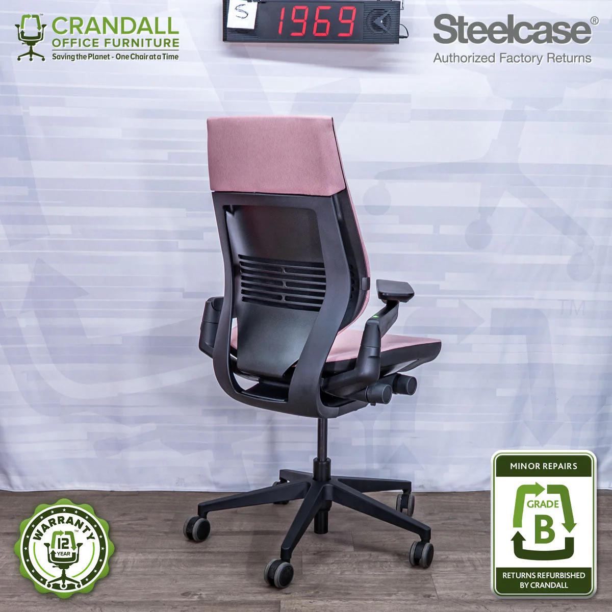 S-1969 - Steelcase Gesture - Grade B - Image 2