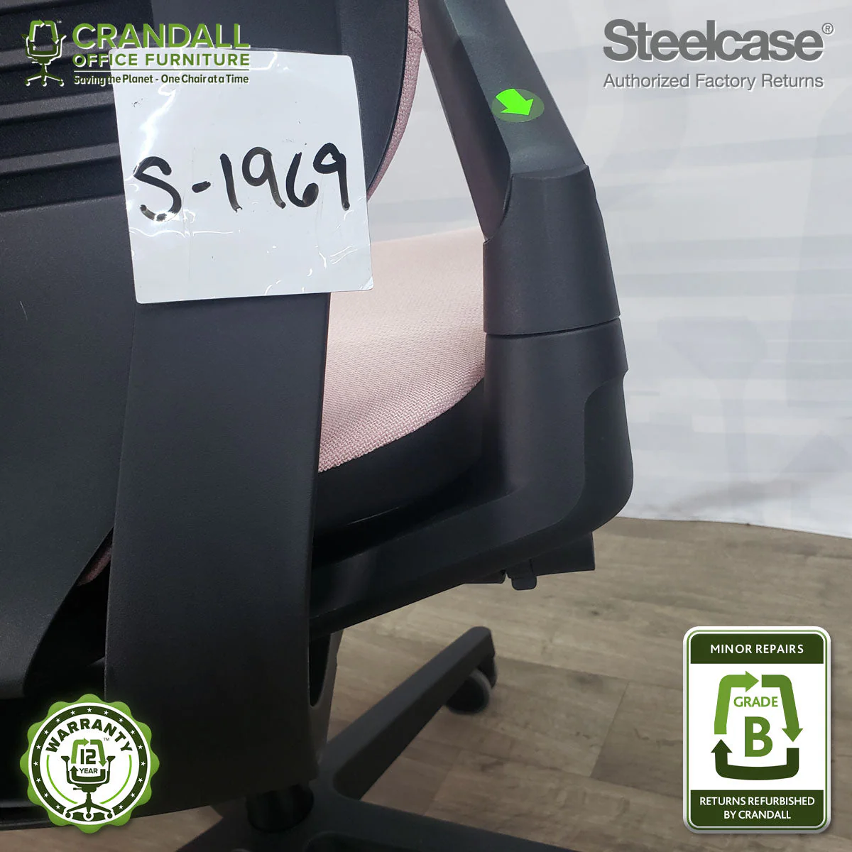 S-1969 - Steelcase Gesture - Grade B - Image 3